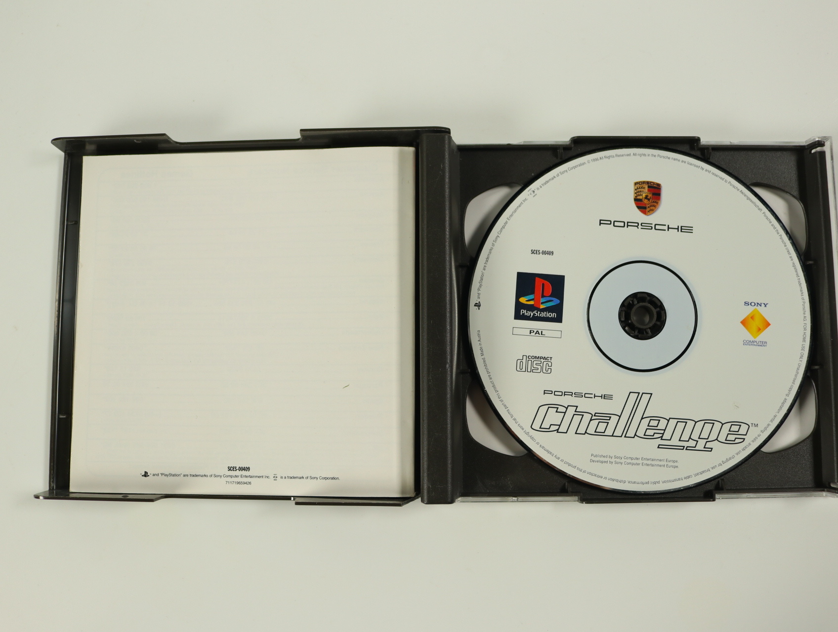 PlayStation 1 - Porsche Challenge - productfoto 3