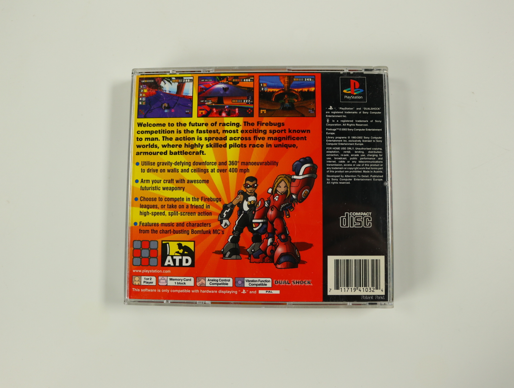 PlayStation 1 - Firebugs - productfoto 3