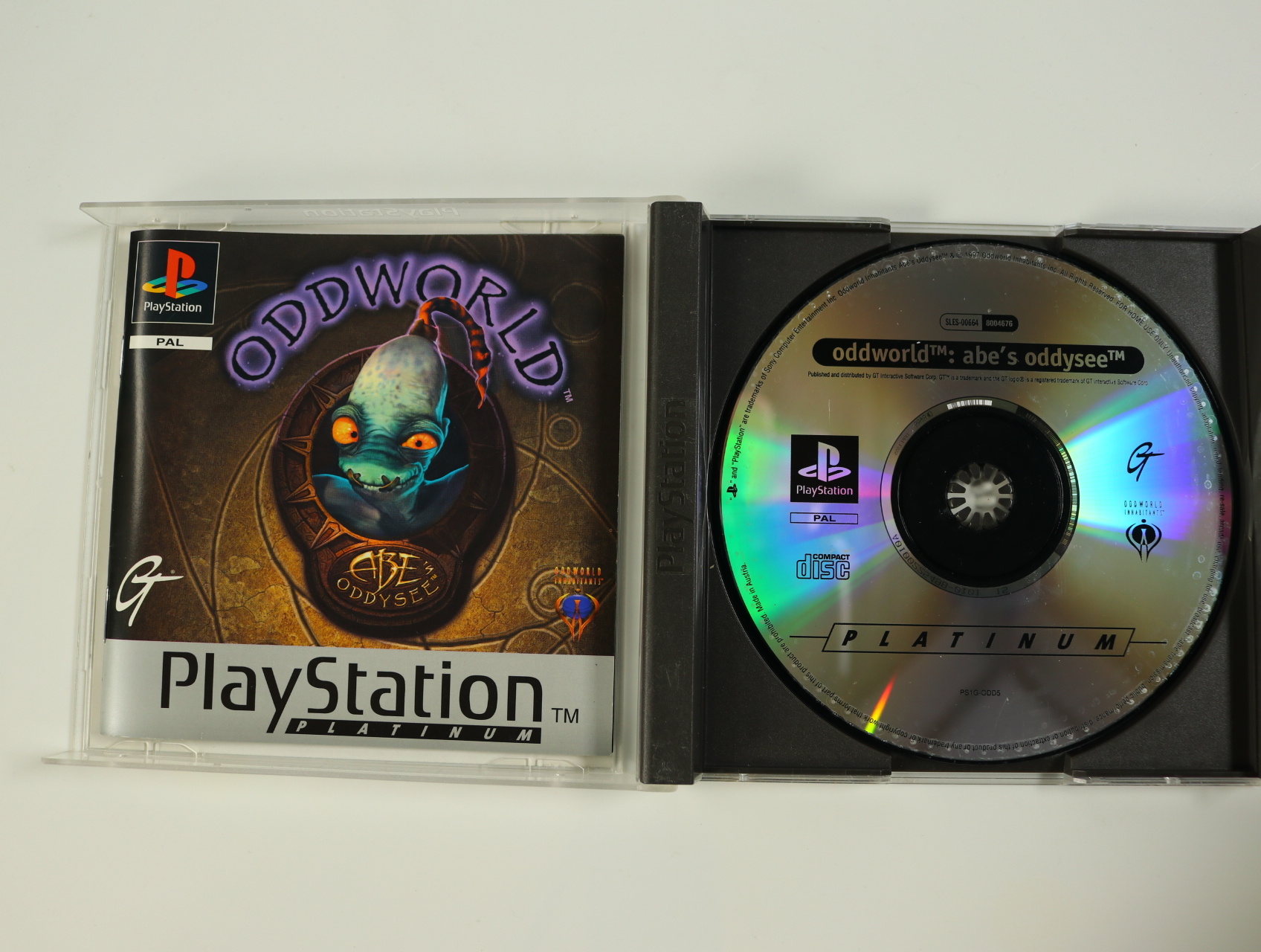 PlayStation 1 - Oddworld: Abe's Oddysee [Platinum] - productfoto 3