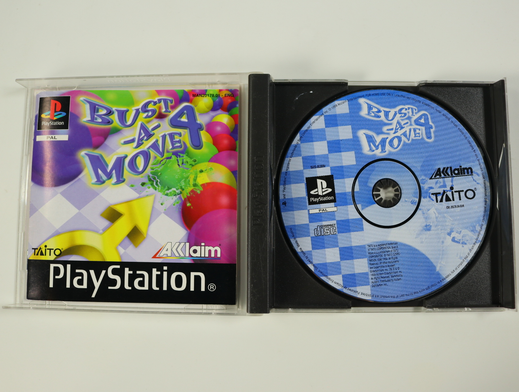 PlayStation 1 - Bust-A-Move 4 - productfoto 3