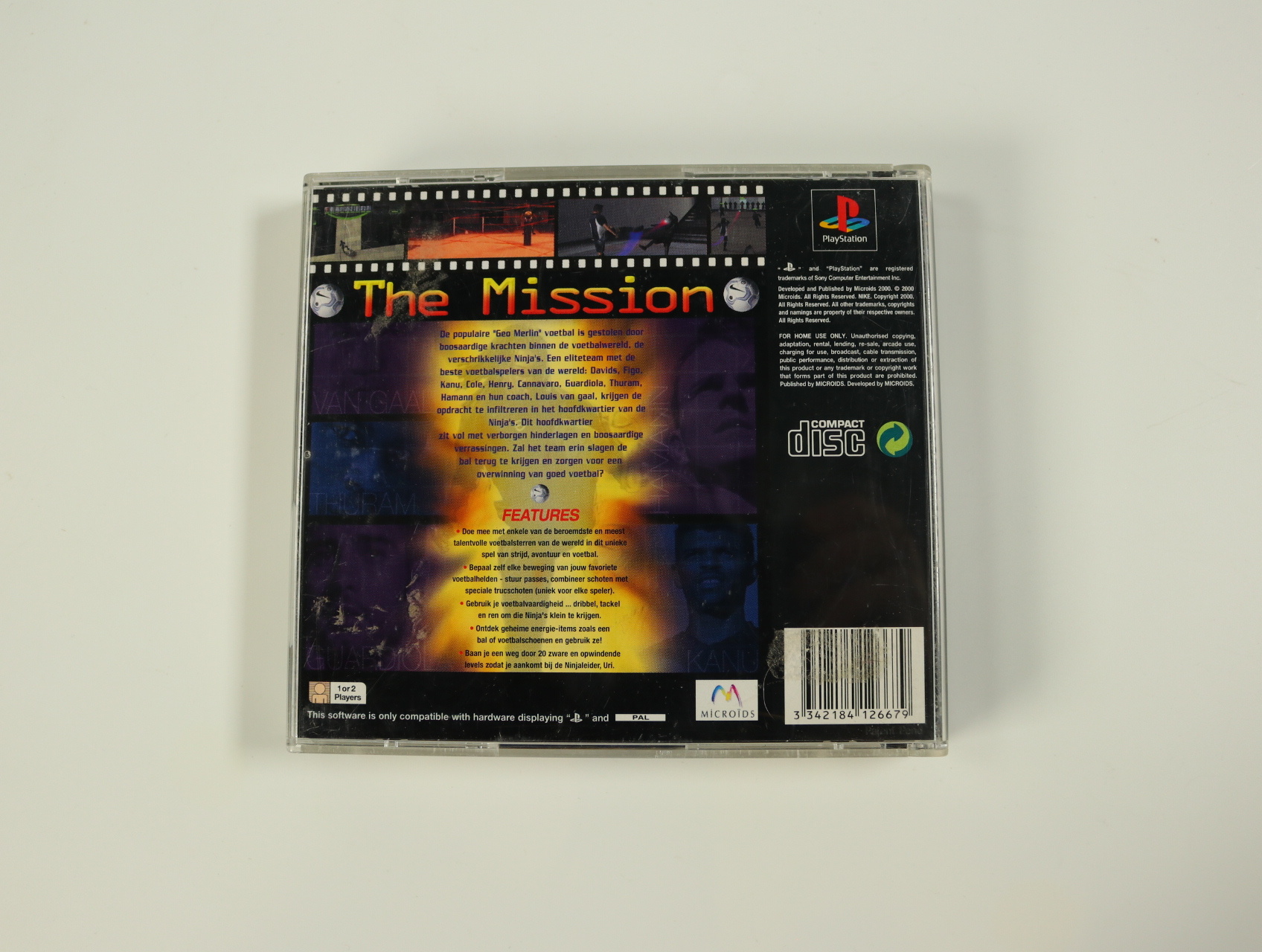 PlayStation 1 - The Mission - productfoto 2