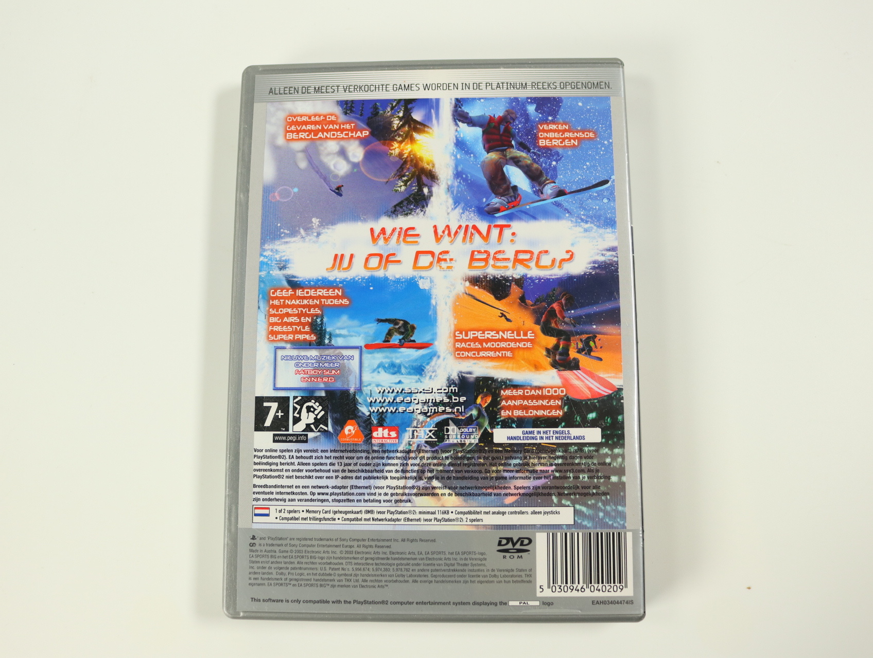 PlayStation 2 - SSX 3 [Platinum] - productfoto 2