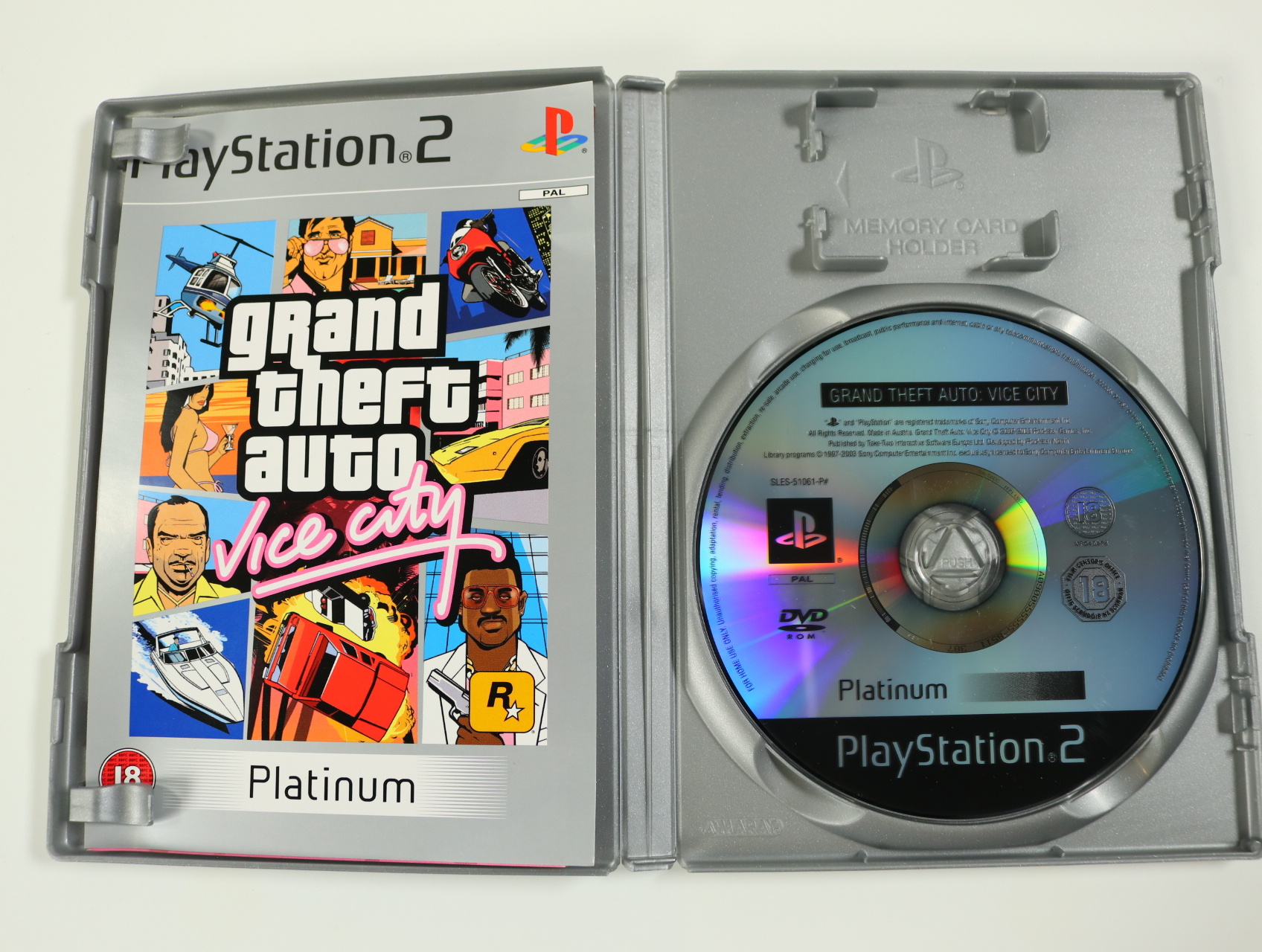 PlayStation 2 - Grand Theft Auto: Vice City [Platinum] - productfoto 3