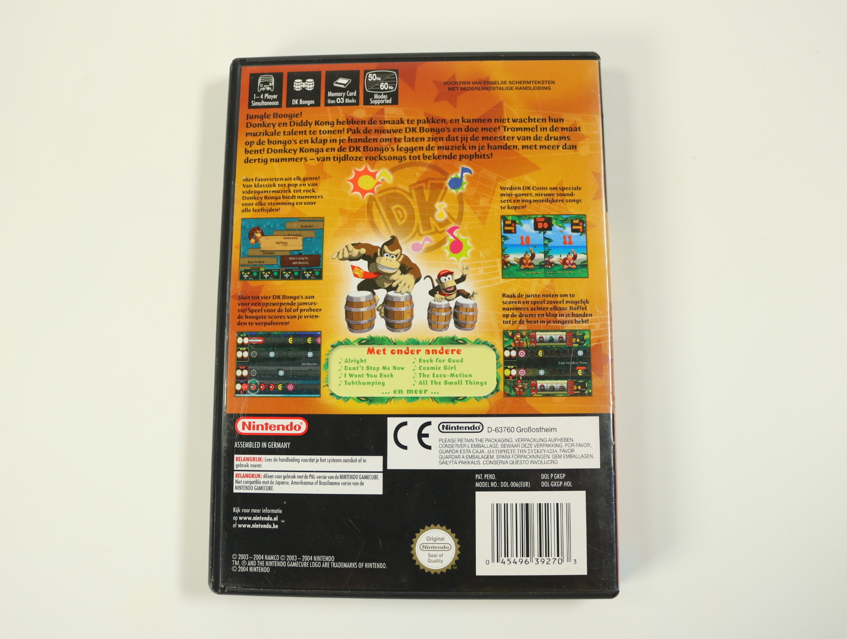 GameCube - Donkey Konga - productfoto 2