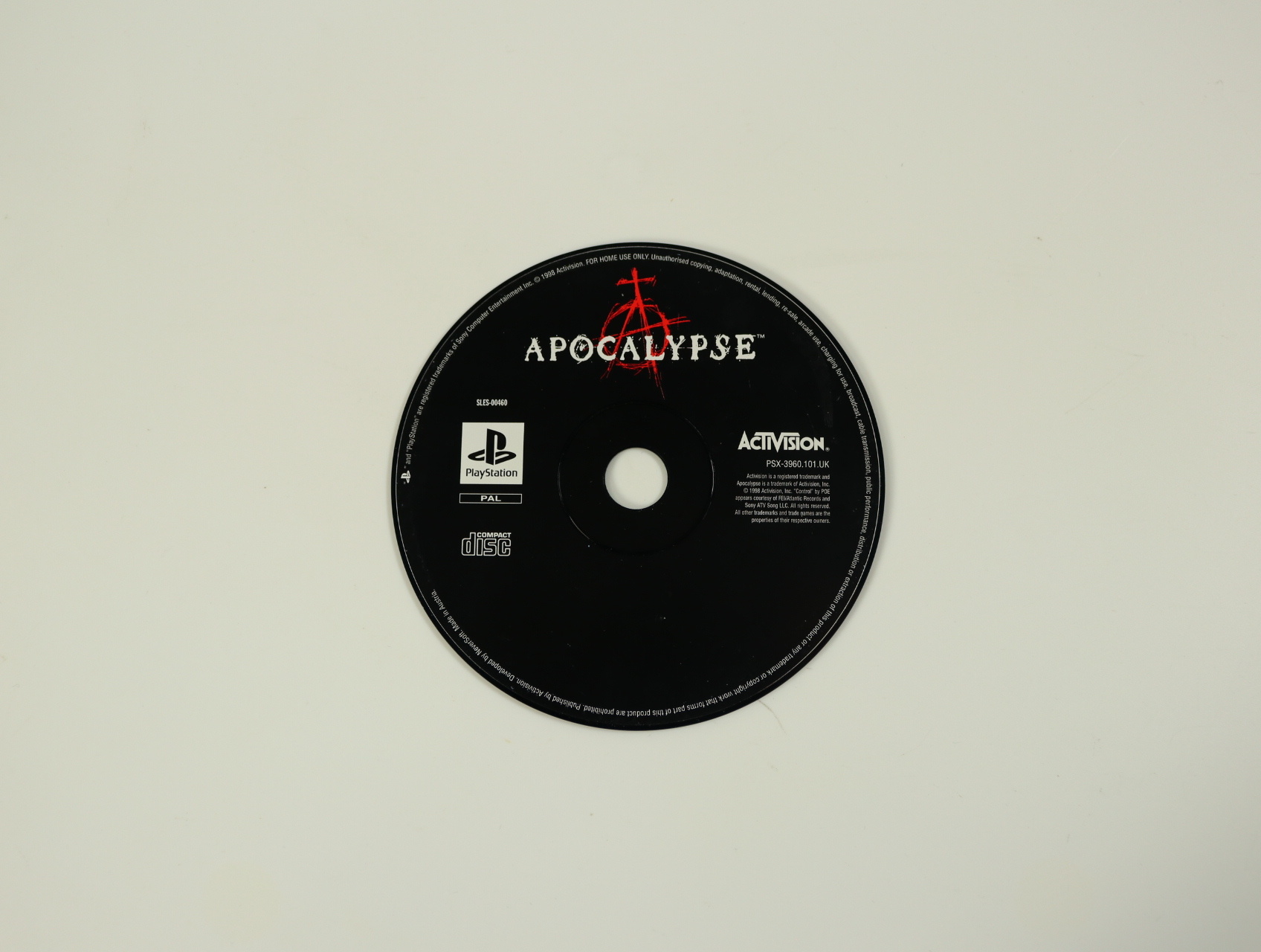 PlayStation 1 - Apocalypse [Geen Hoesje]