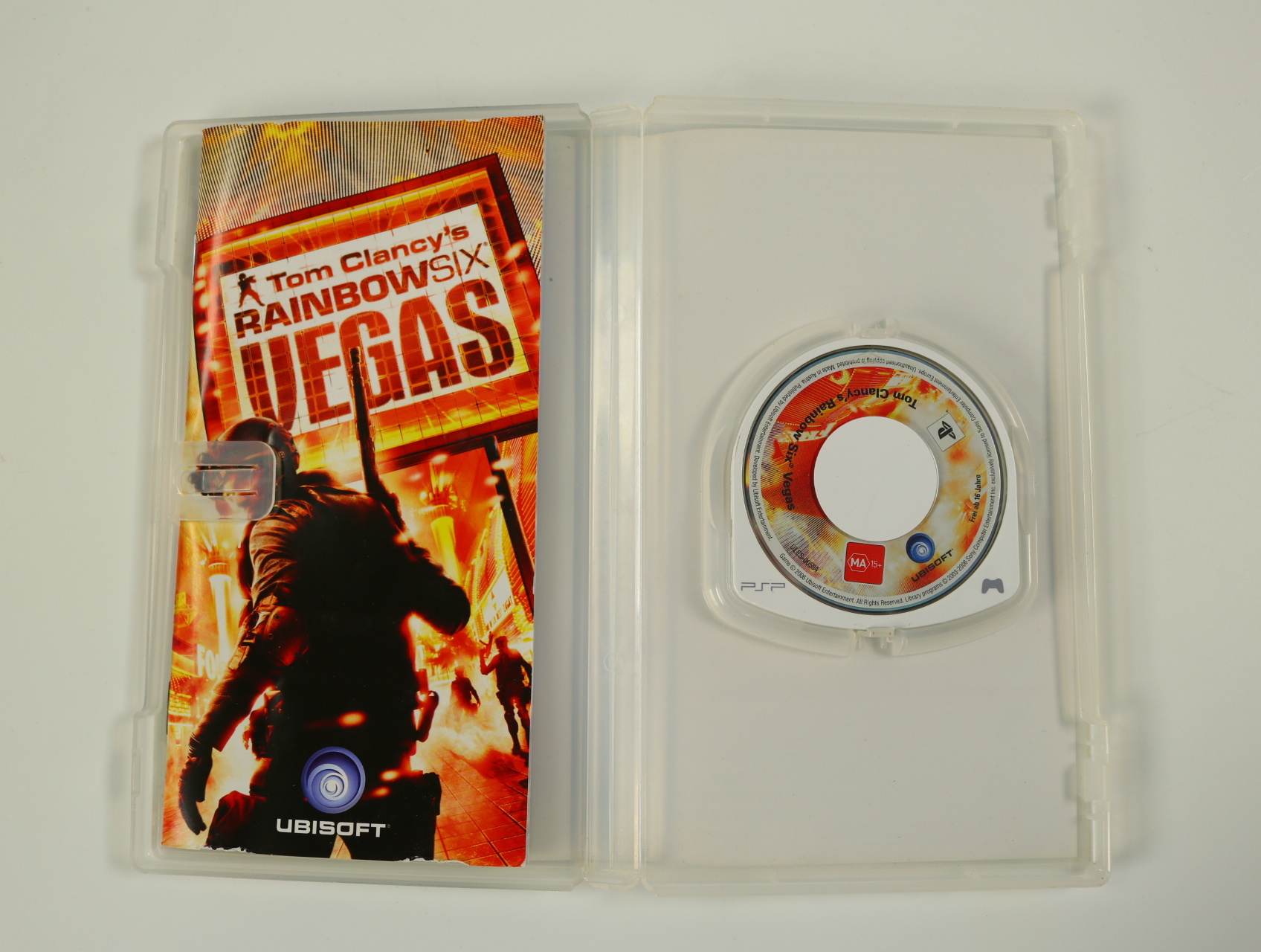 PSP - Tom Clancy's Rainbow Six: Vegas - productfoto 3