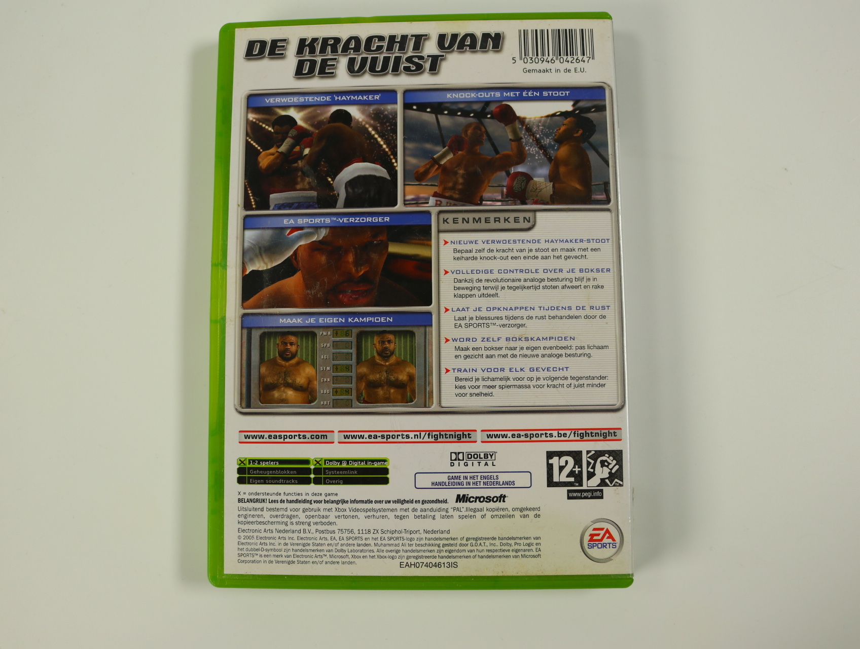 Xbox Classic - Fight Night Round 2 - productfoto 2