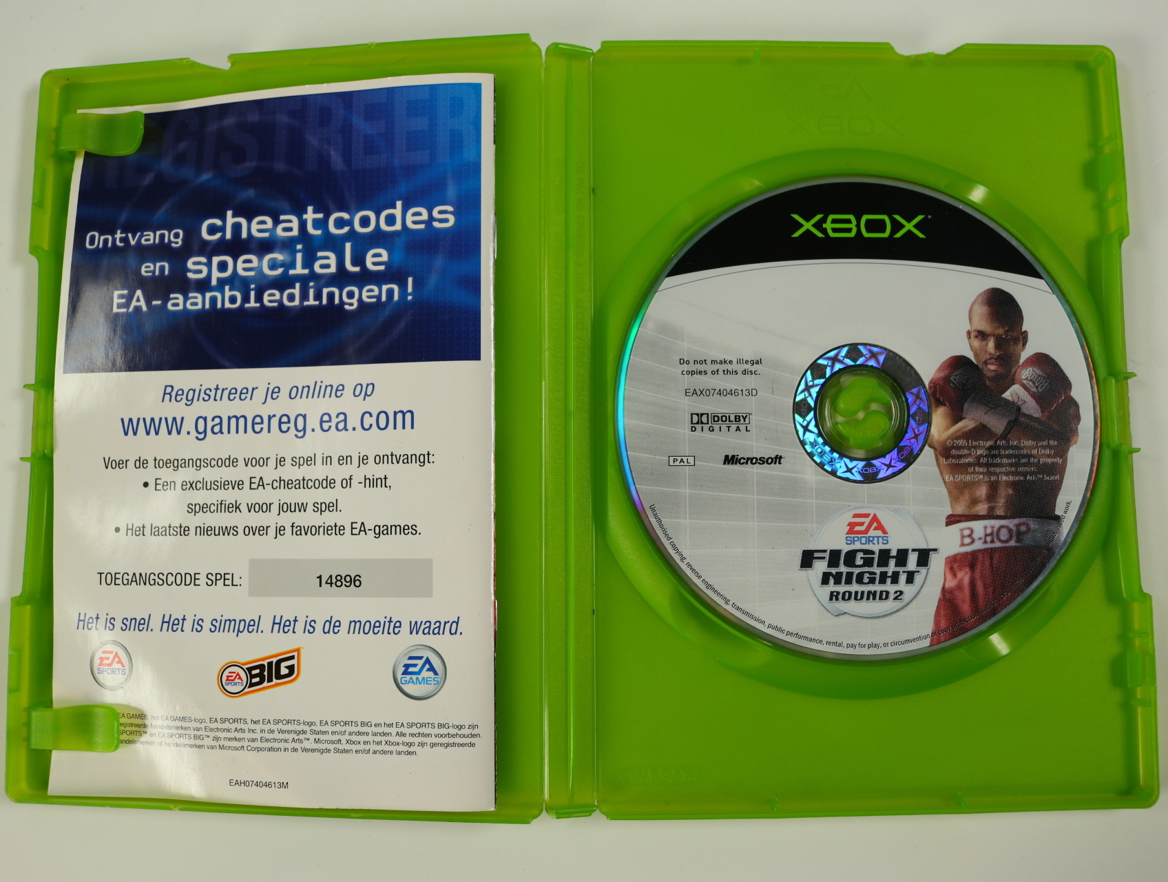 Xbox Classic - Fight Night Round 2 - productfoto 3