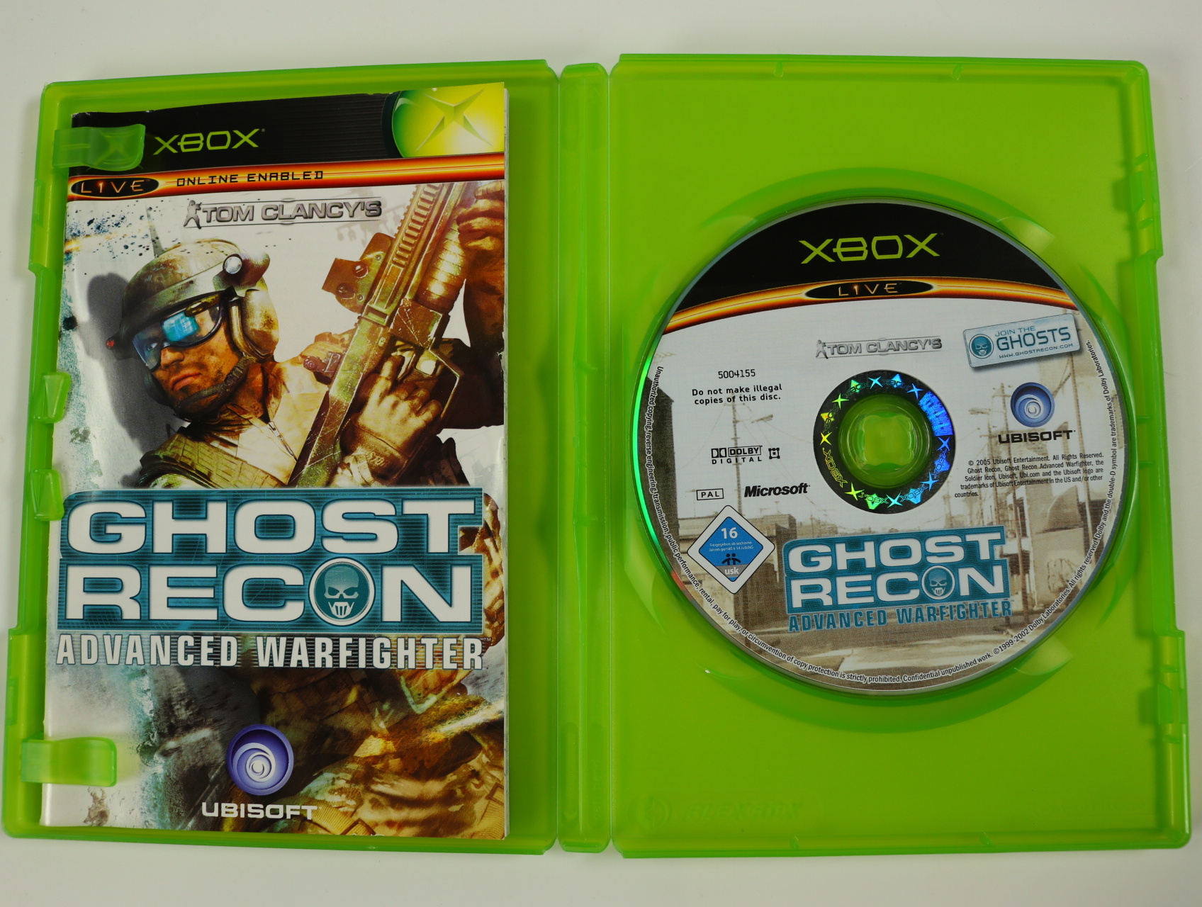 Xbox Classic - Ghost Recon Advanced Warfighter - productfoto 3