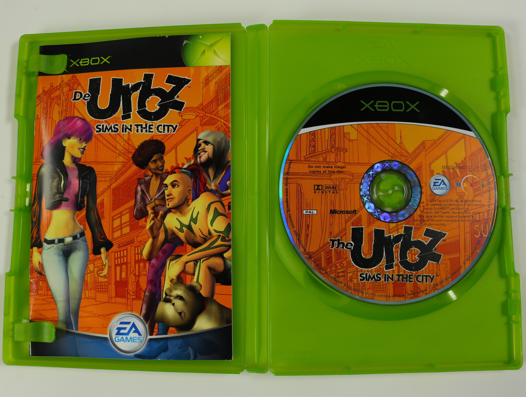 Xbox Classic - The Urbz: Sims in the City - productfoto 3