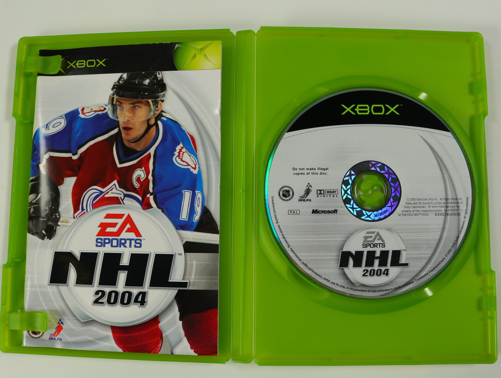 Xbox Classic - NHL 2004 - productfoto 3