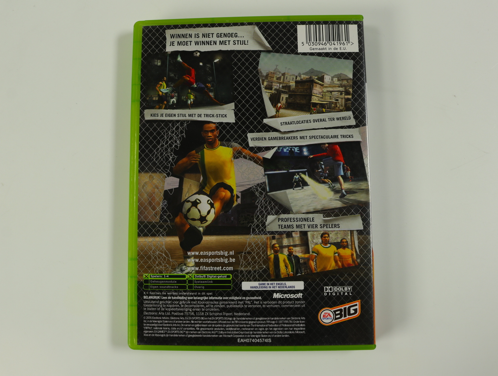 Xbox Classic - Fifa Street - productfoto 2