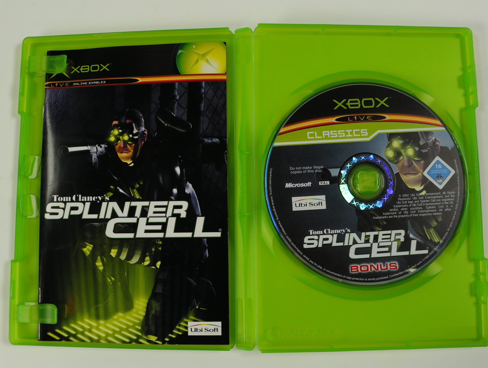 Xbox Classic - Tom Clancy's Splinter Cell [Classics] - productfoto 3