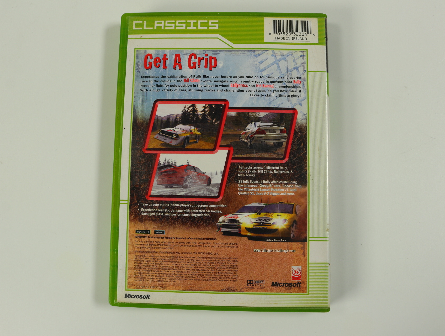Xbox Classic - RalliSport Challenge - productfoto 2