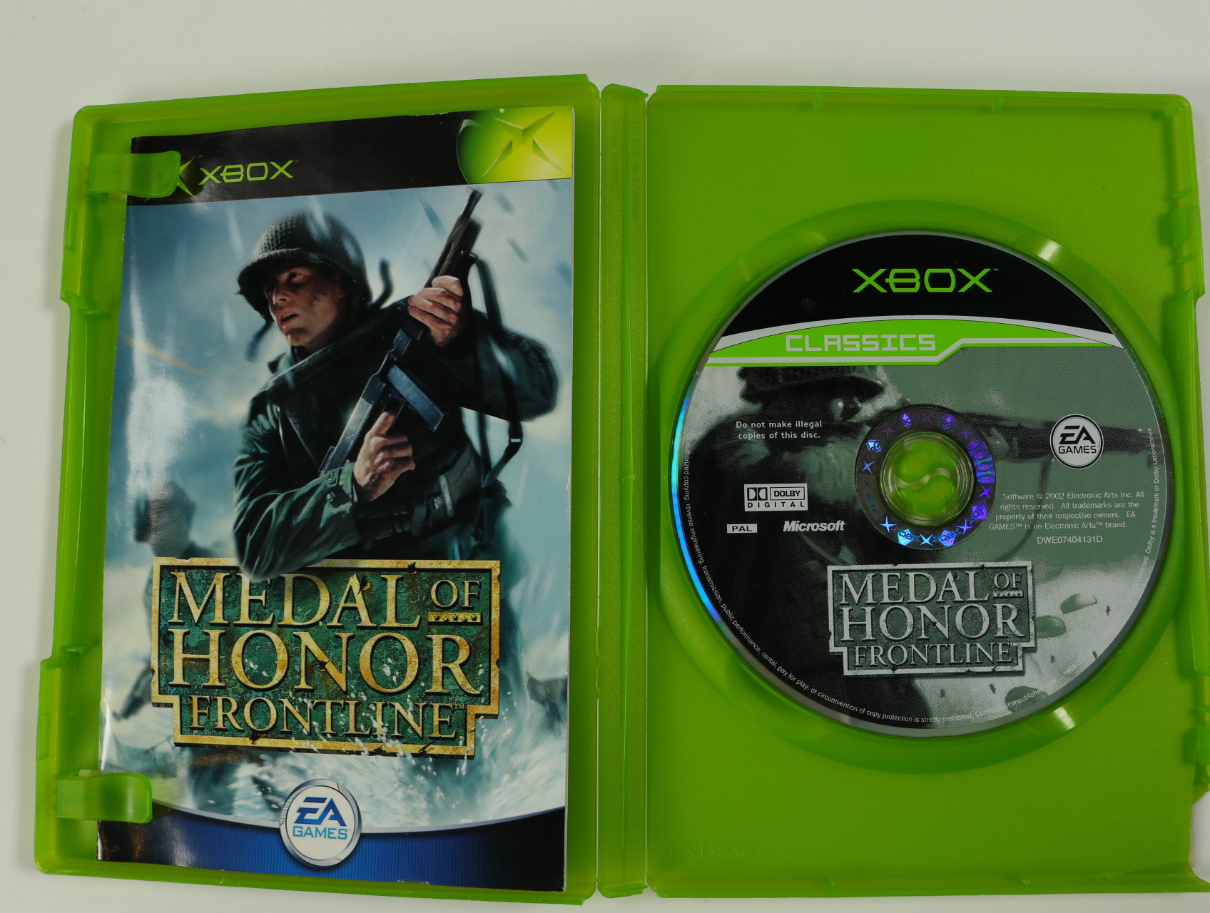 Xbox Classic - Medal of Honor Frontline - productfoto 3