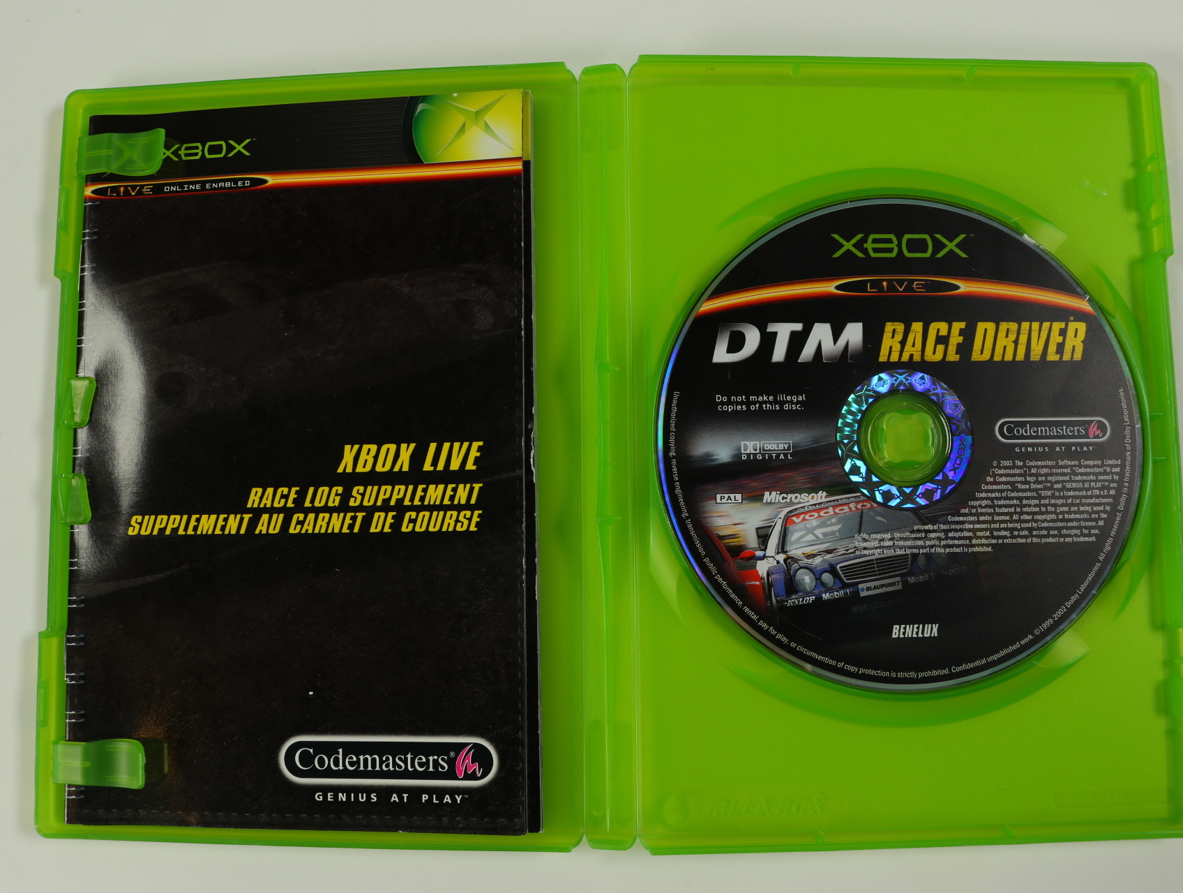 Xbox Classic - DTM Race Driver - productfoto 3