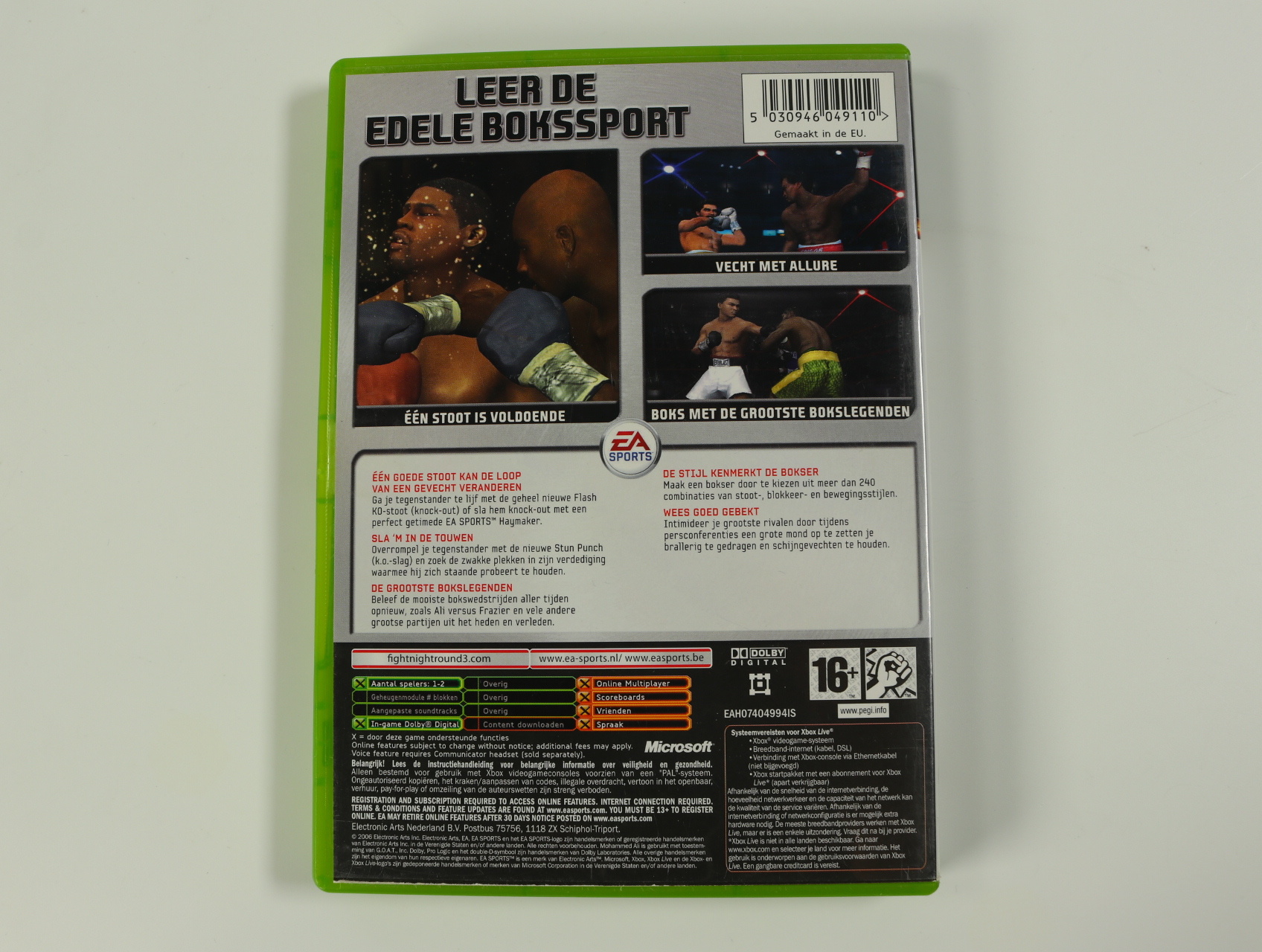 Xbox Classic - Fight Night Round 3 - productfoto 2