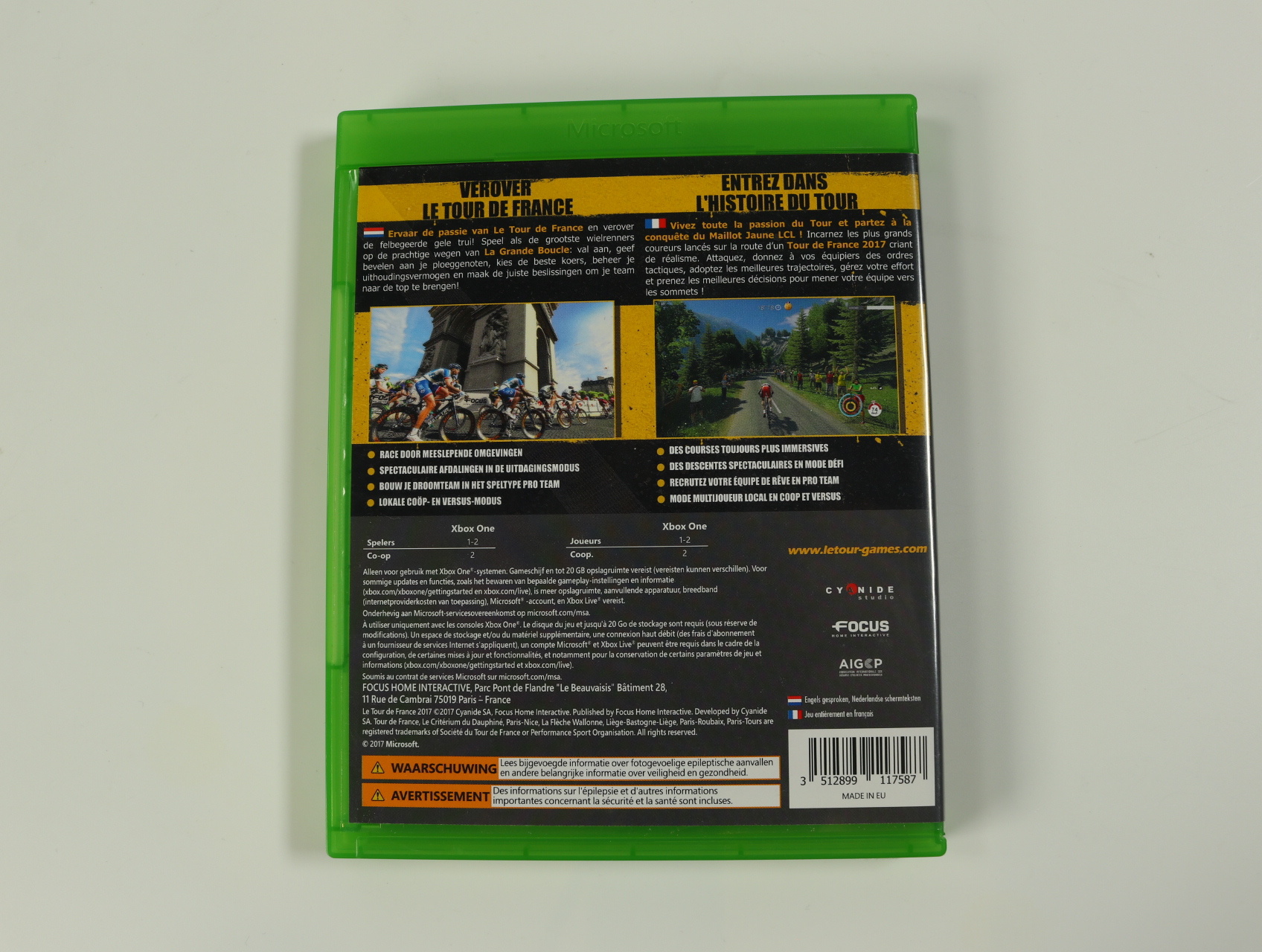Xbox one - Le Tour de France 2017 [No Manual] [Gebruikt] - Gebruikt - productfoto 2