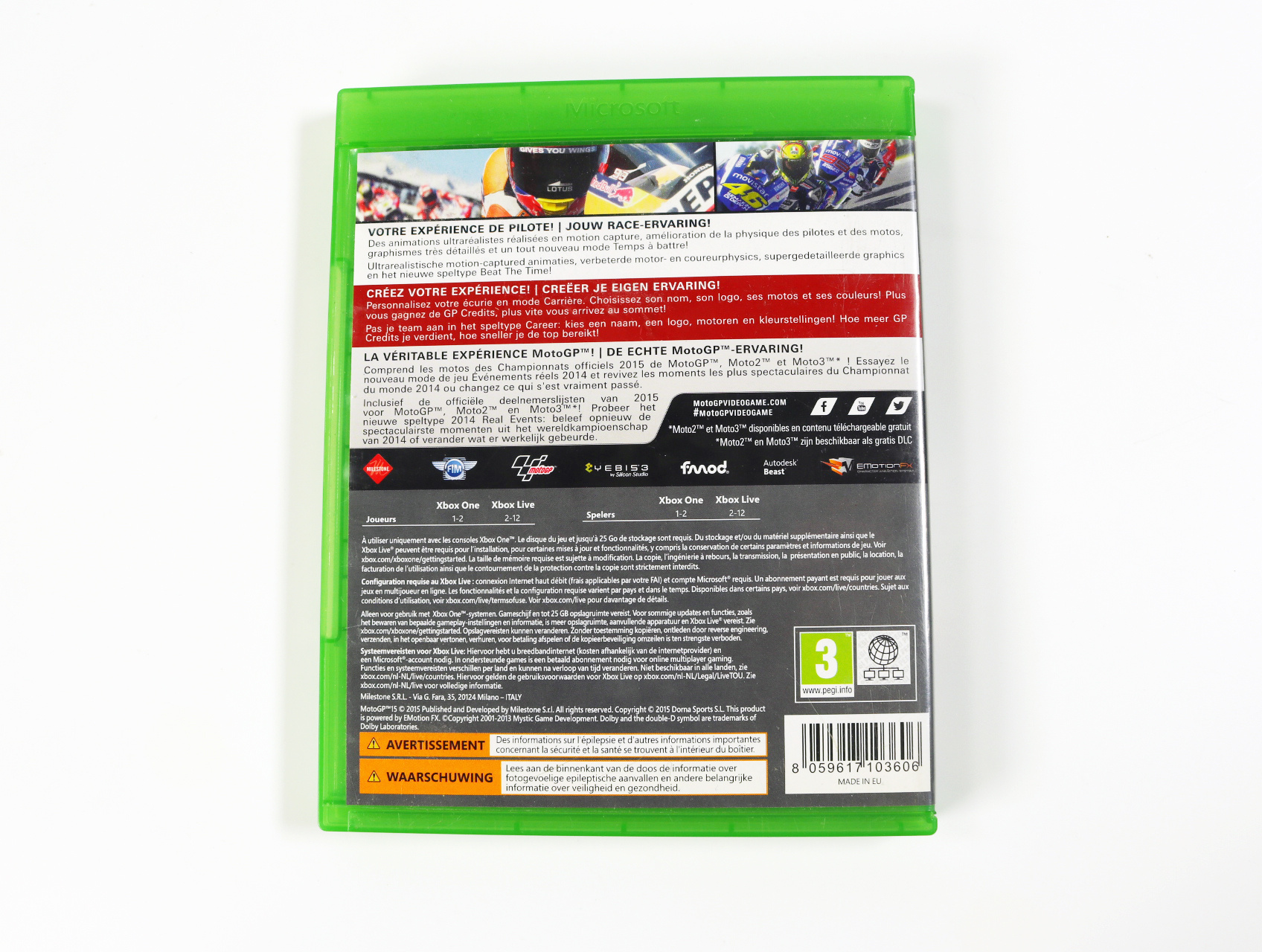 Xbox one - MotoGp 15 [Gebruikt] - Gebruikt - productfoto 2