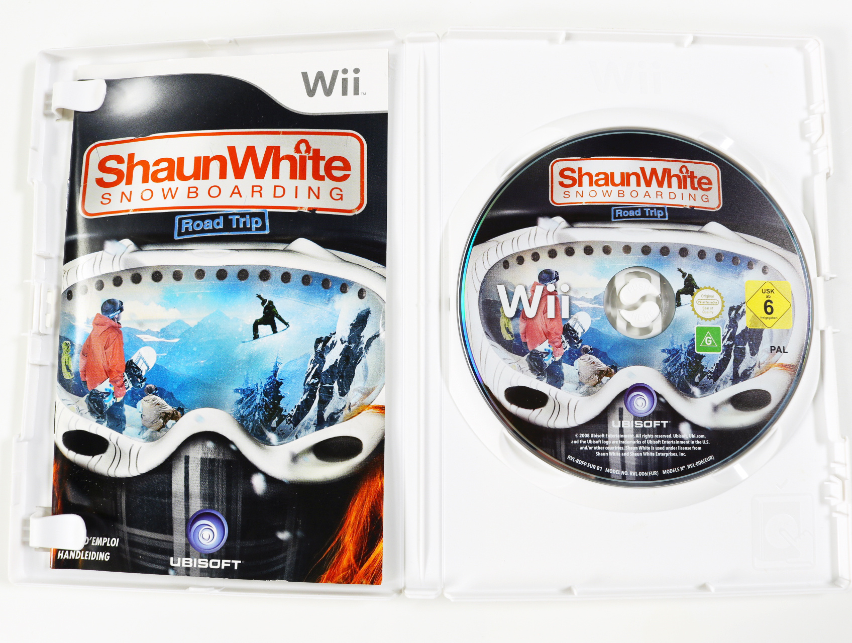 Wii - Shaun White Snowboarding - productfoto 3