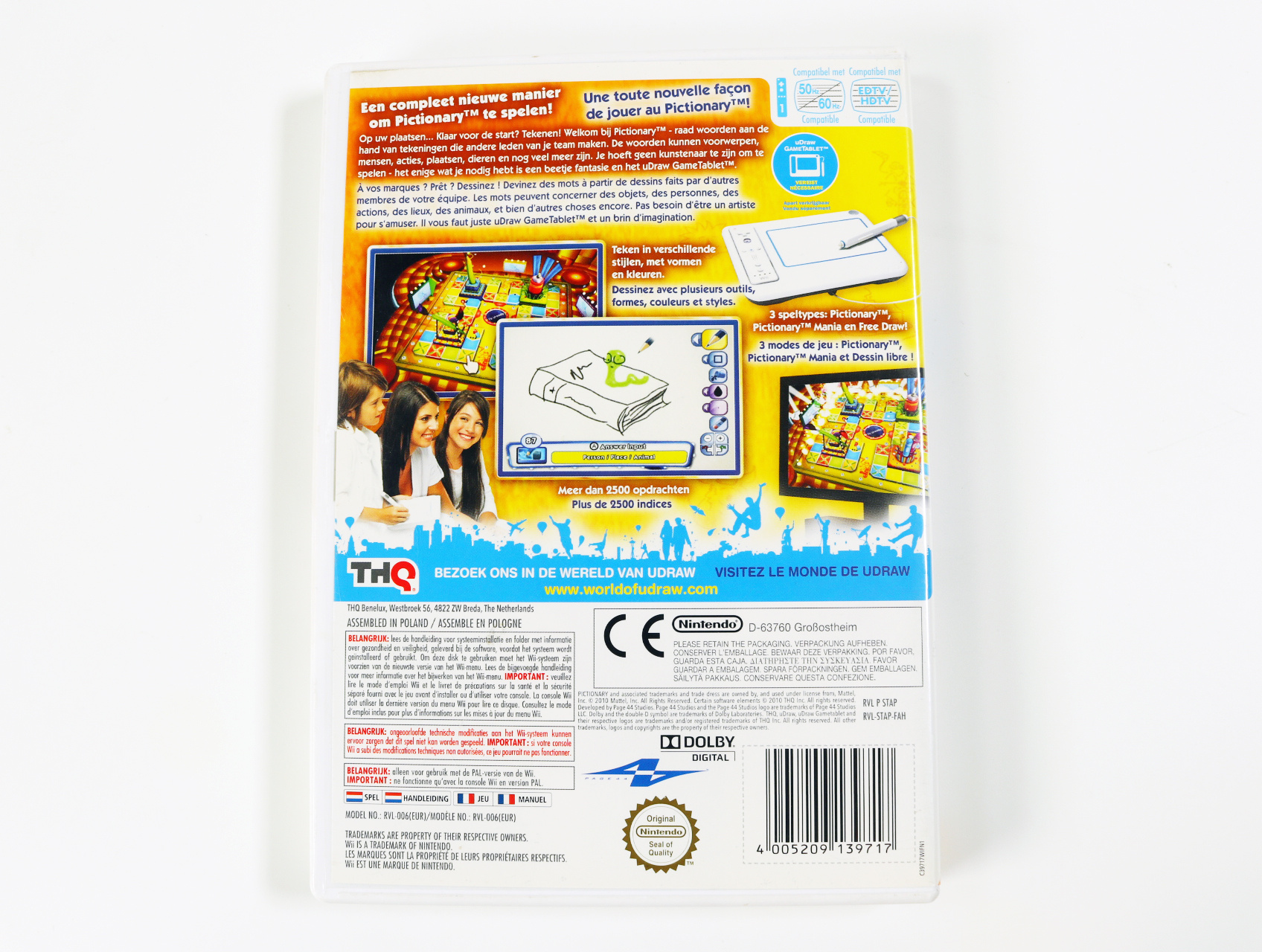 Wii - Pictionary - productfoto 2