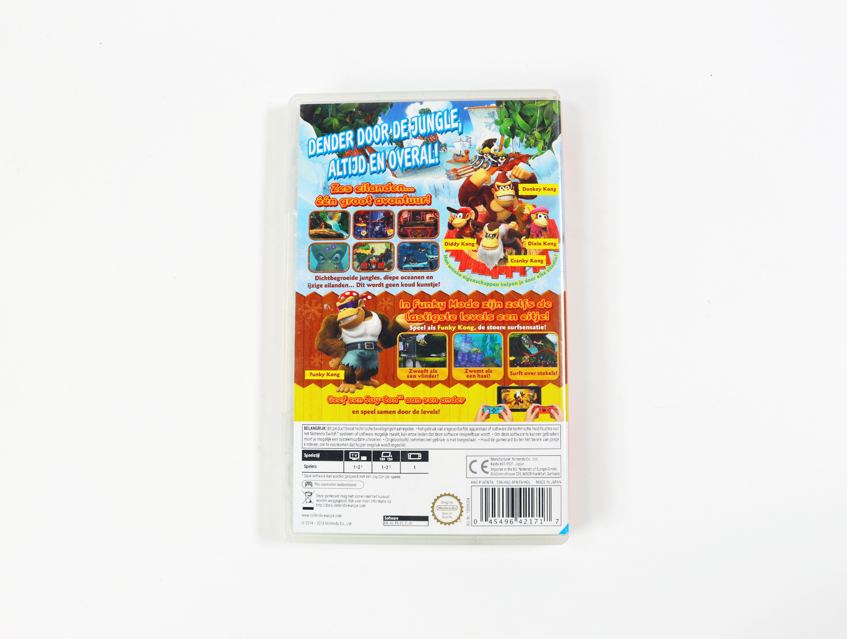 Nintendo Switch - Donkey Kong Country Tropical Freeze - productfoto 2