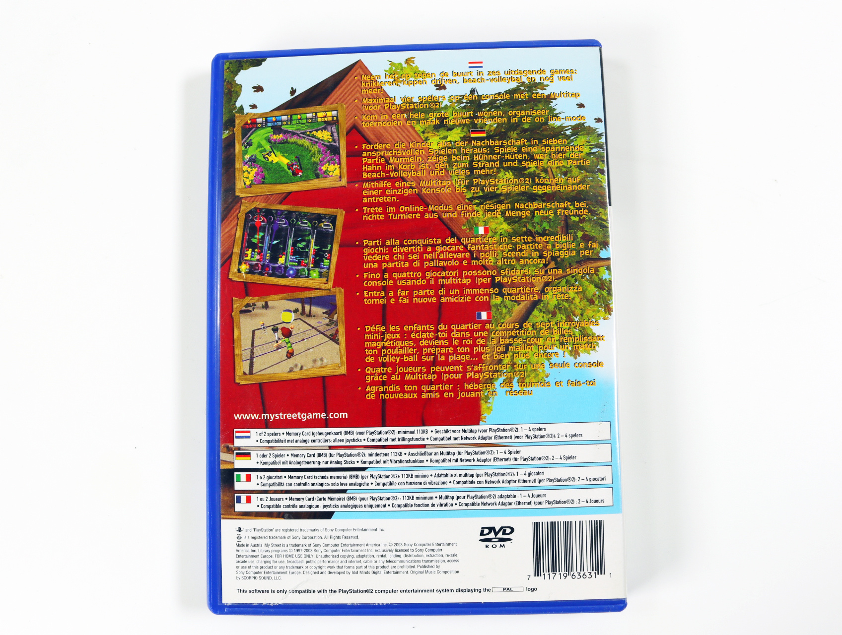 PlayStation 2 - My Street - productfoto 2