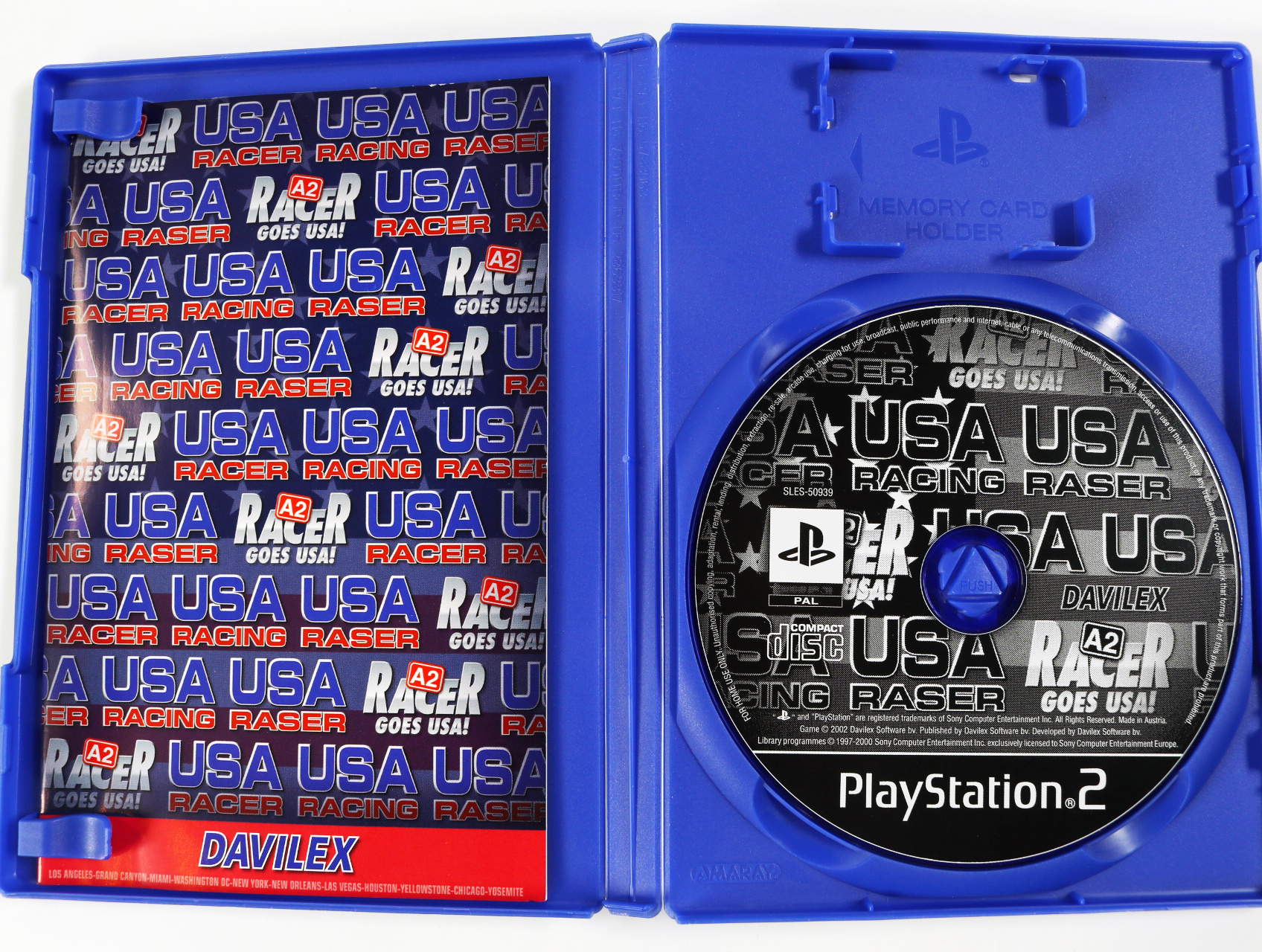 PlayStation 2 - A2 Racer Goes USA - productfoto 3