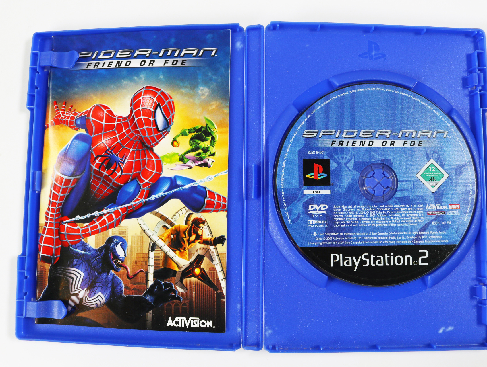 PlayStation 2 - Spider-Man: Friend or Foe - productfoto 3