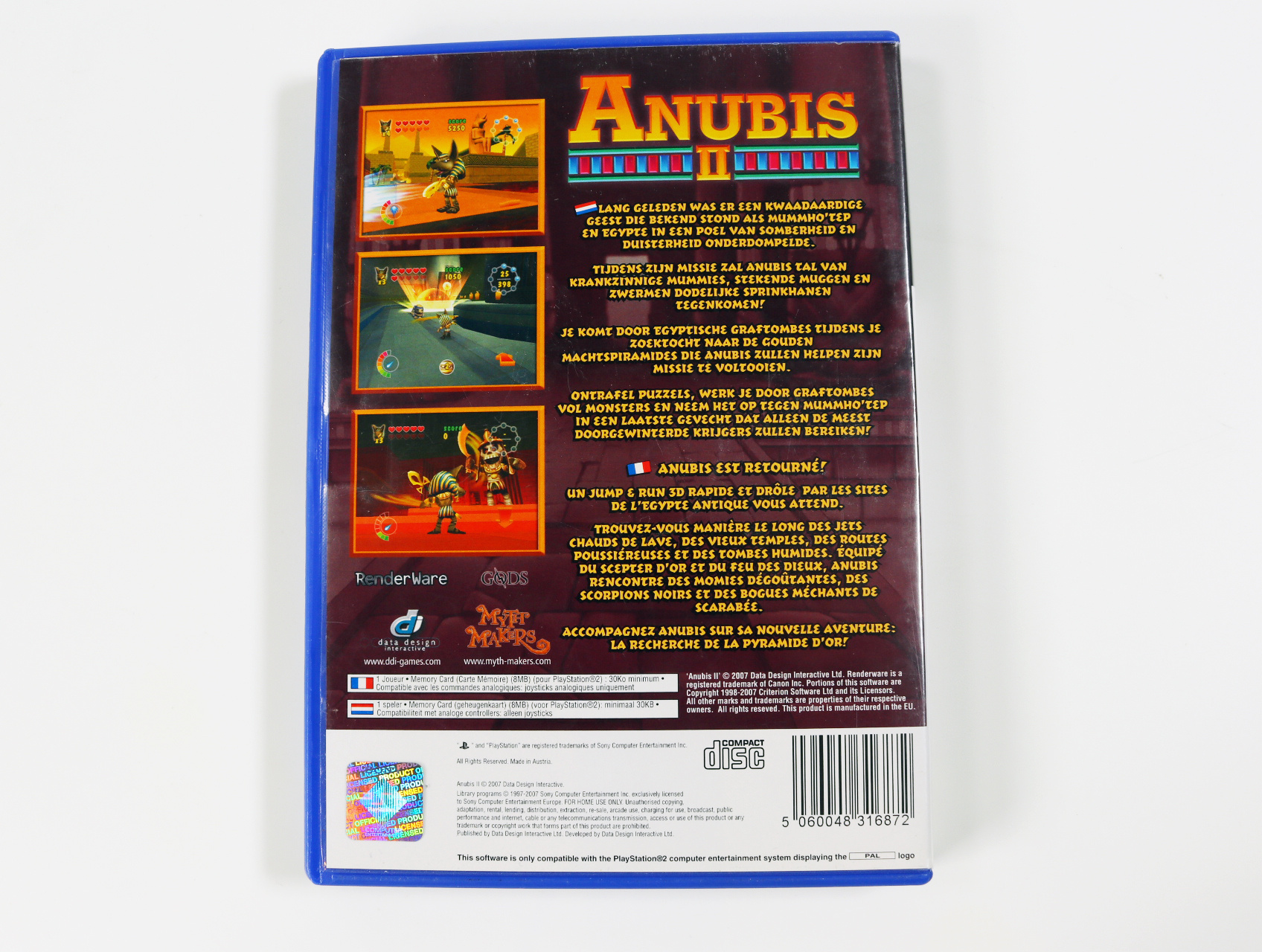 PlayStation 2 - Anubis II - productfoto 2