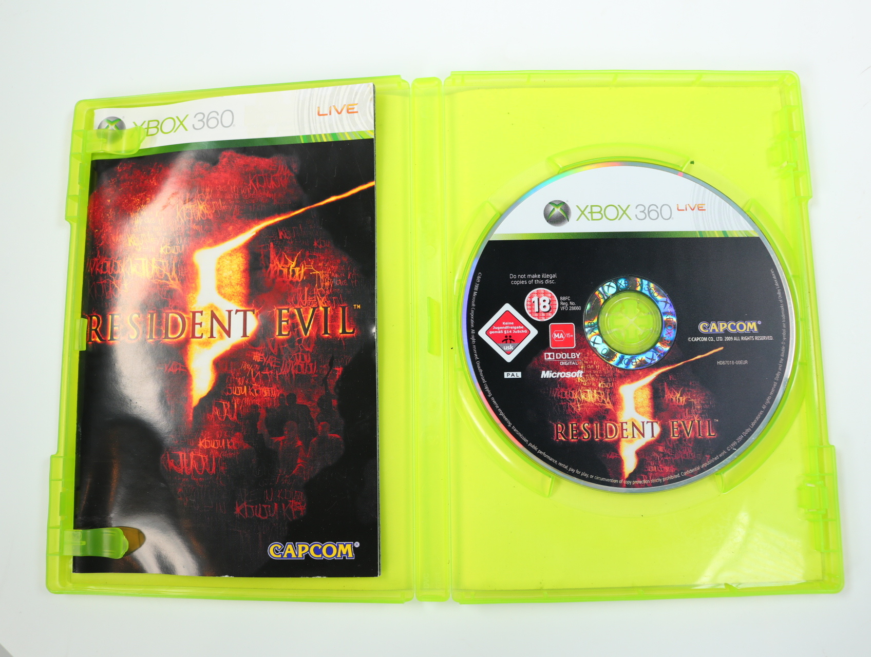 Xbox 360 - Resident Evil 5 - productfoto 3