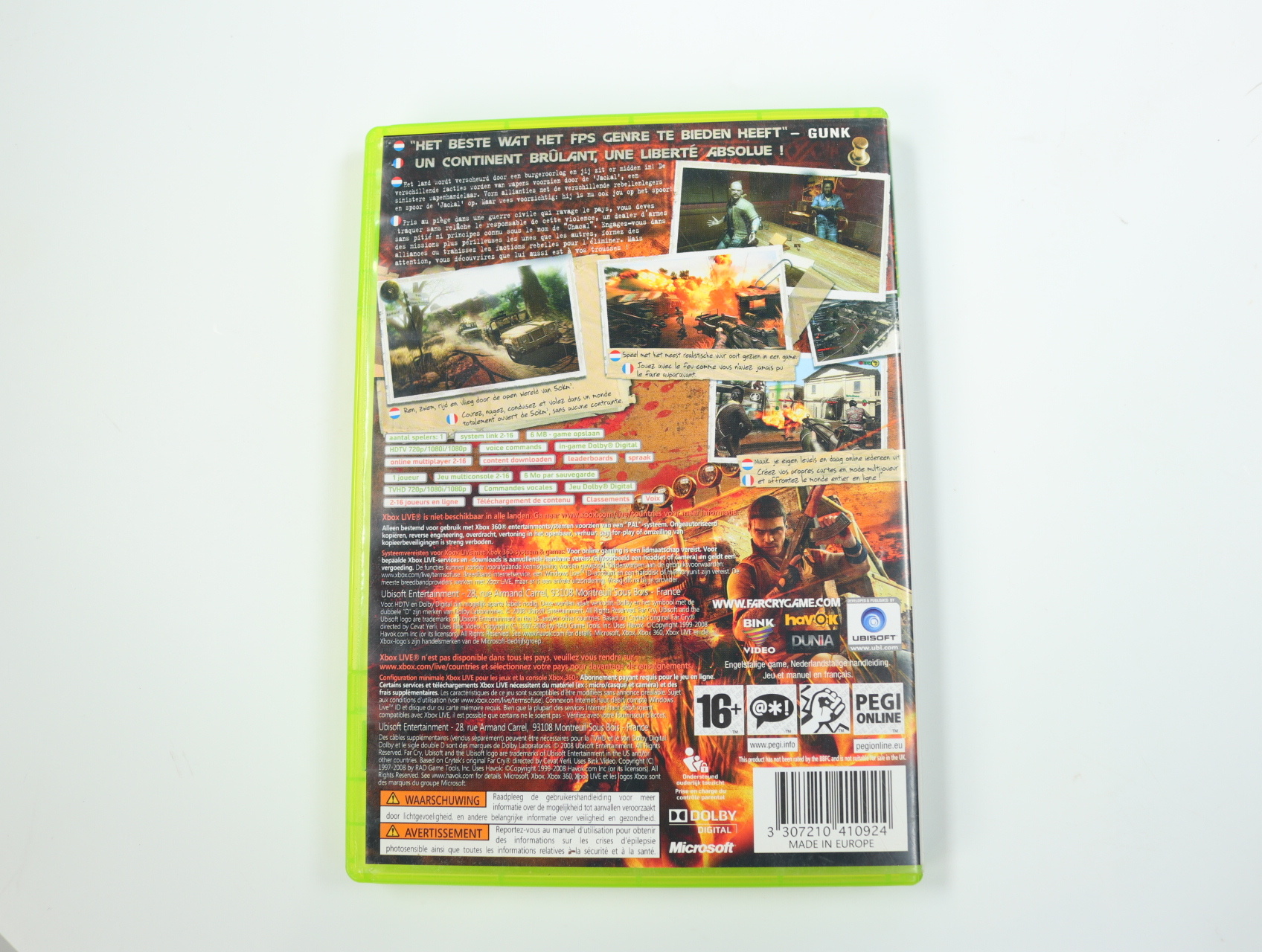 Xbox 360 - Far Cry 2 - productfoto 2