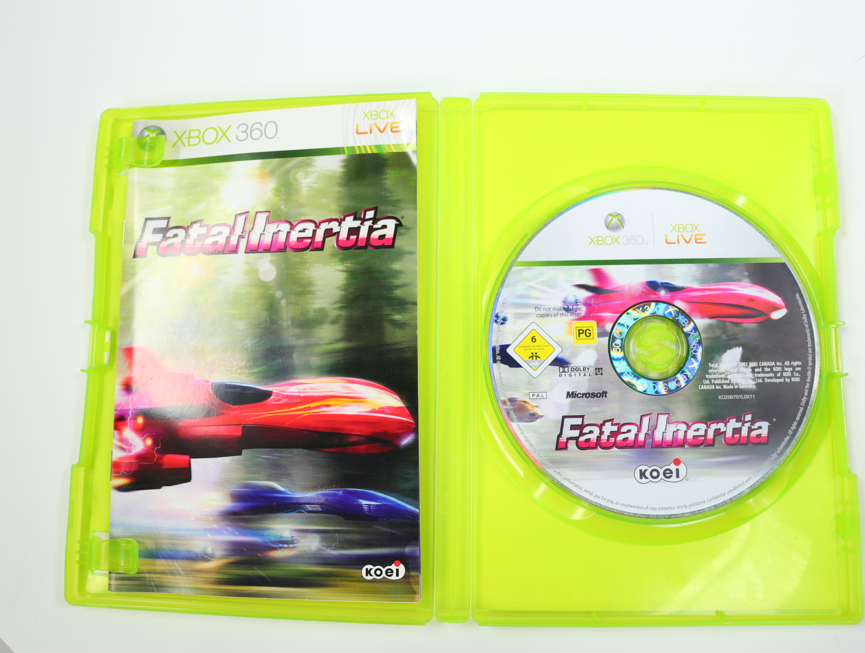 Xbox 360 - Fatal Inertia - productfoto 3