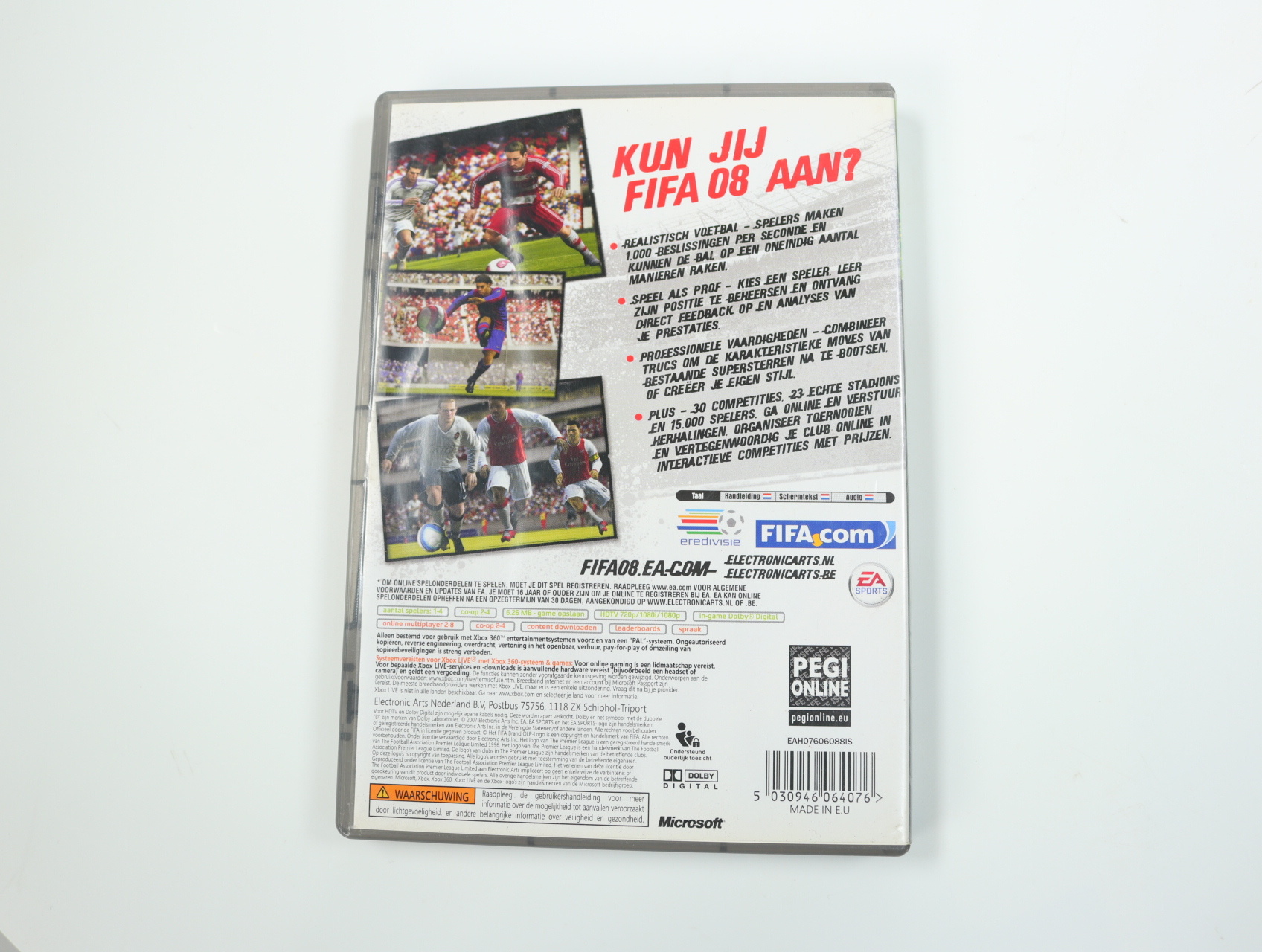 Xbox 360 - FIFA 08 [Classics] - productfoto 2