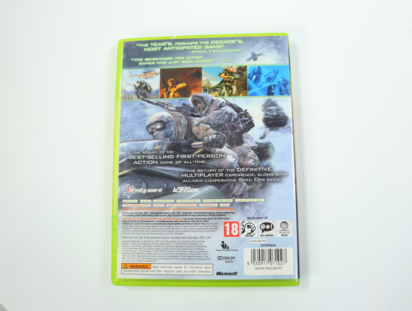 Xbox 360 - Call of Duty: Modern Warfare 2 - productfoto 2