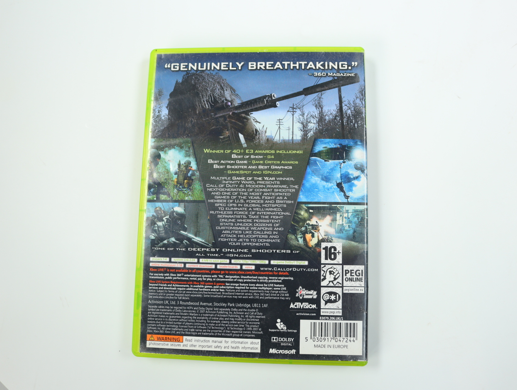 Xbox 360 - Call of Duty 4: Modern Warfare - productfoto 2