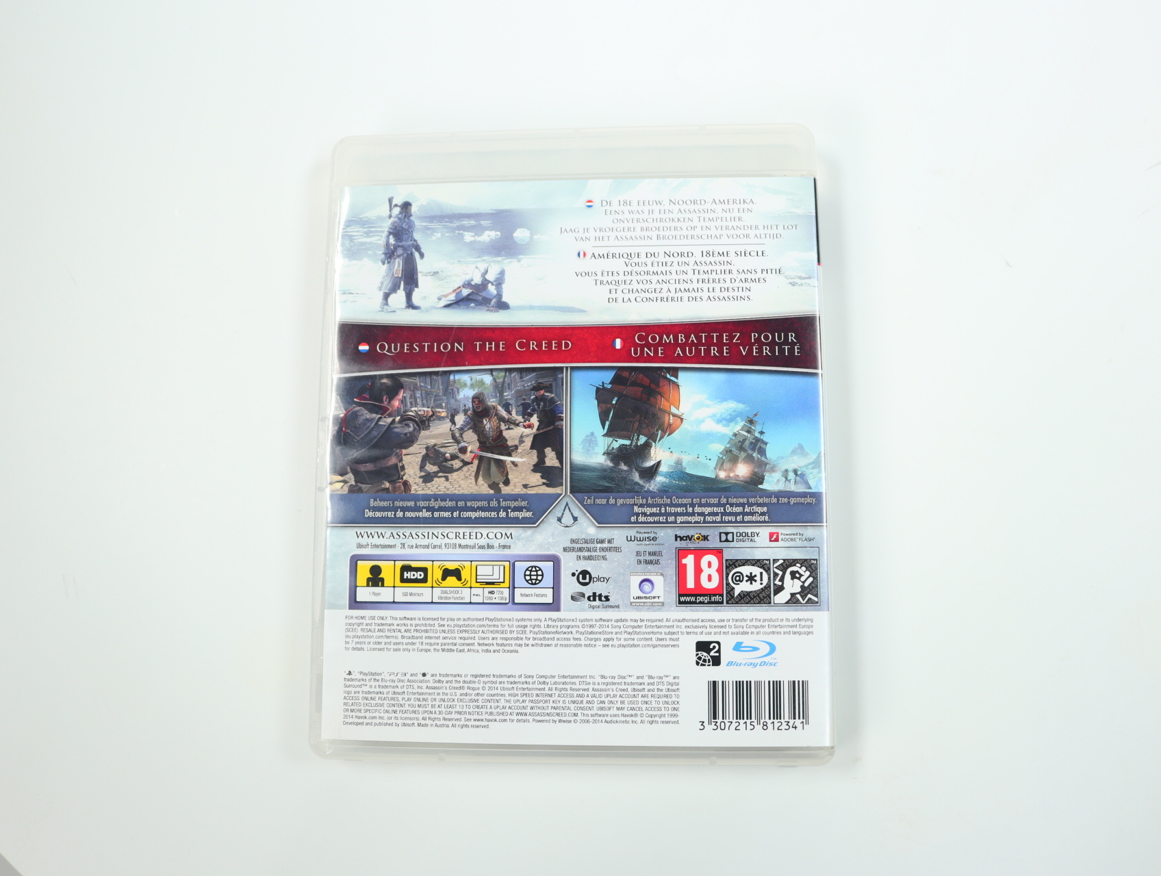 PlayStation 3 - Assassin's Creed: Rogue - productfoto 2