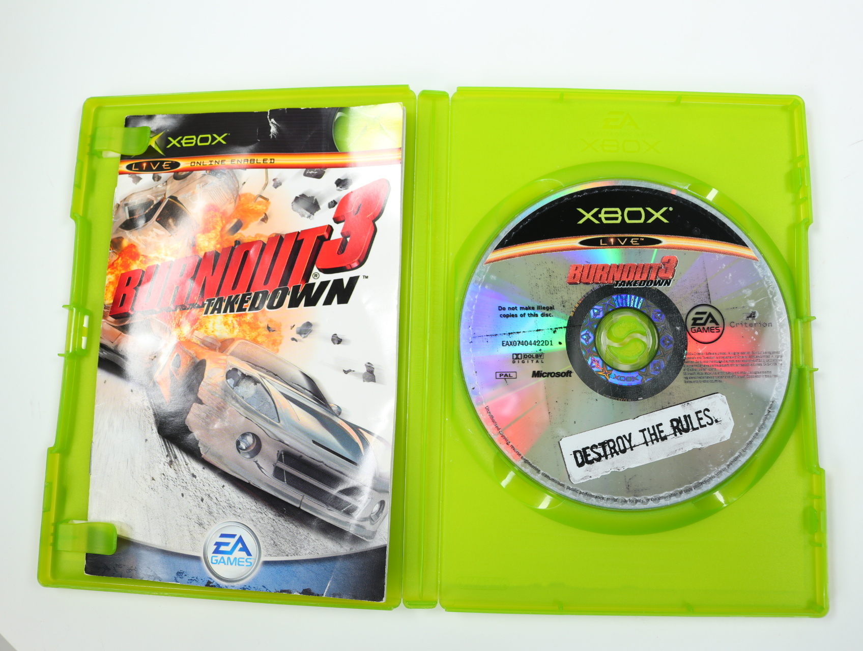 Xbox Classic - Burnout 3 Takedown - productfoto 3