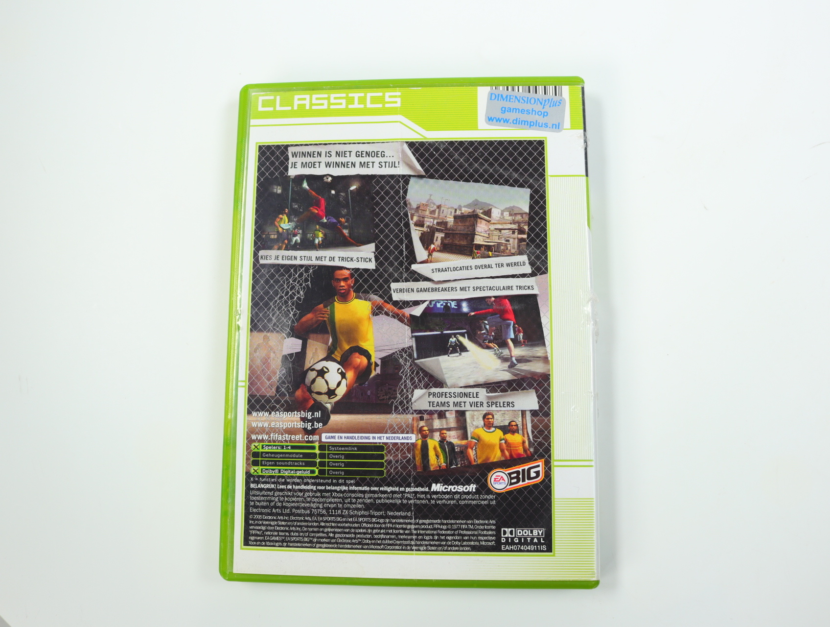 Xbox Classic - FIFA Street [Classics] - productfoto 2