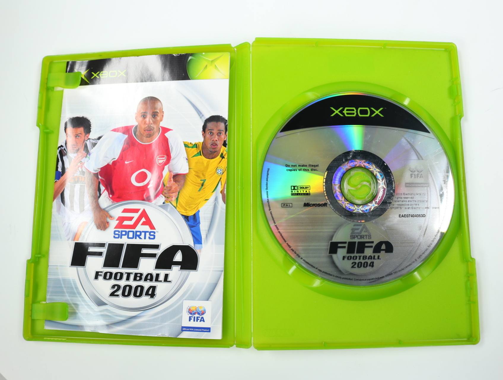 Xbox Classic - FIFA Football 2004 - productfoto 3