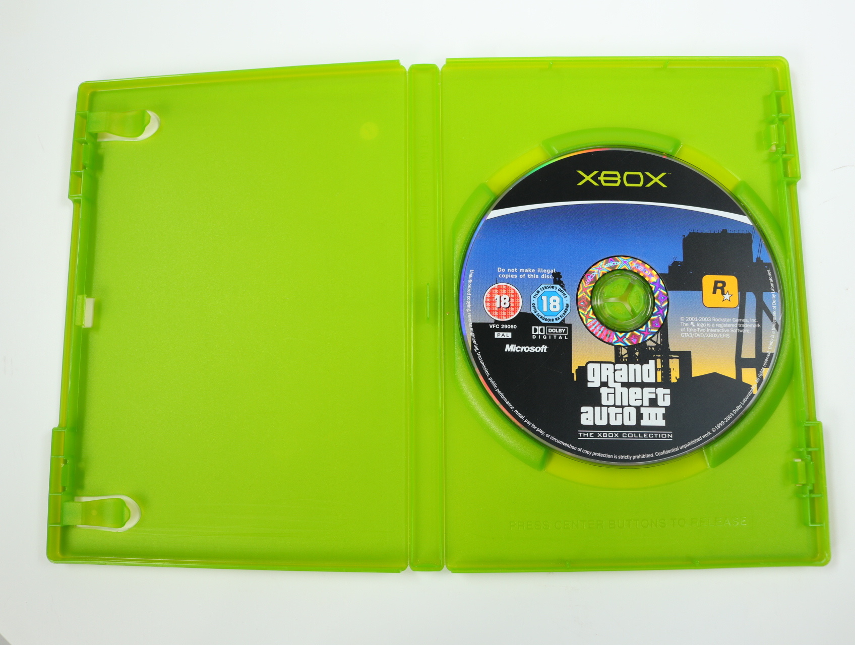 Xbox Classic - Grand Theft Auto III [No manual] - productfoto 3