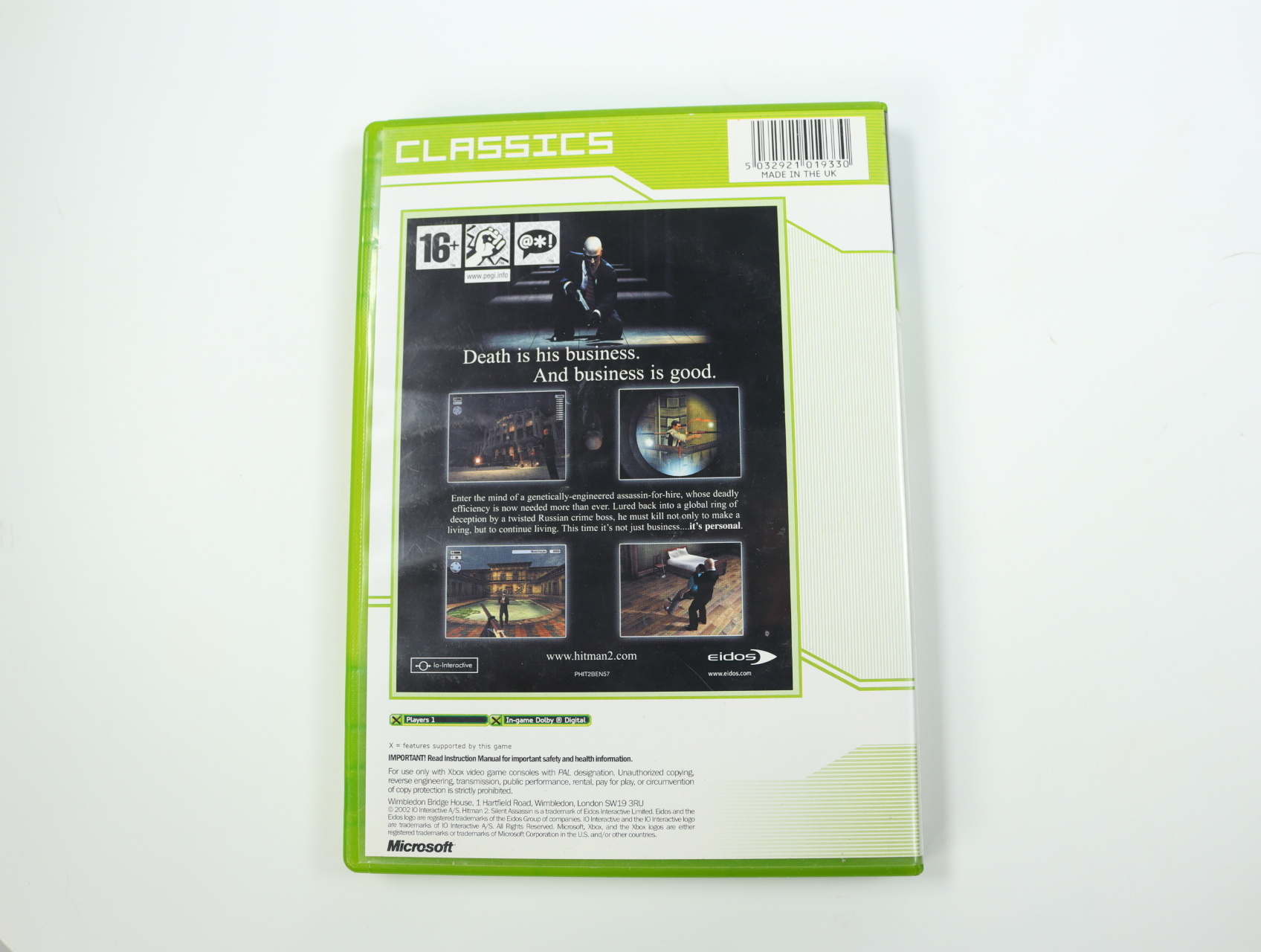 Xbox Classic - Hitman 2 [Classics] - productfoto 2