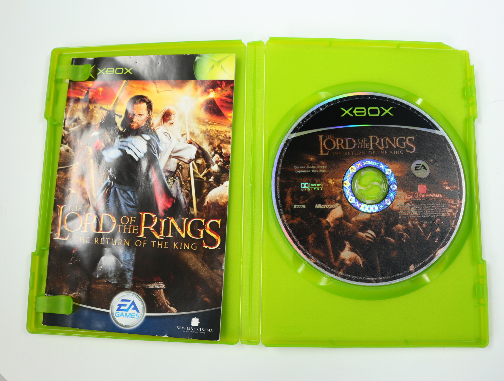 Xbox Classic - The Lord of the Rings: The return of the king - productfoto 3
