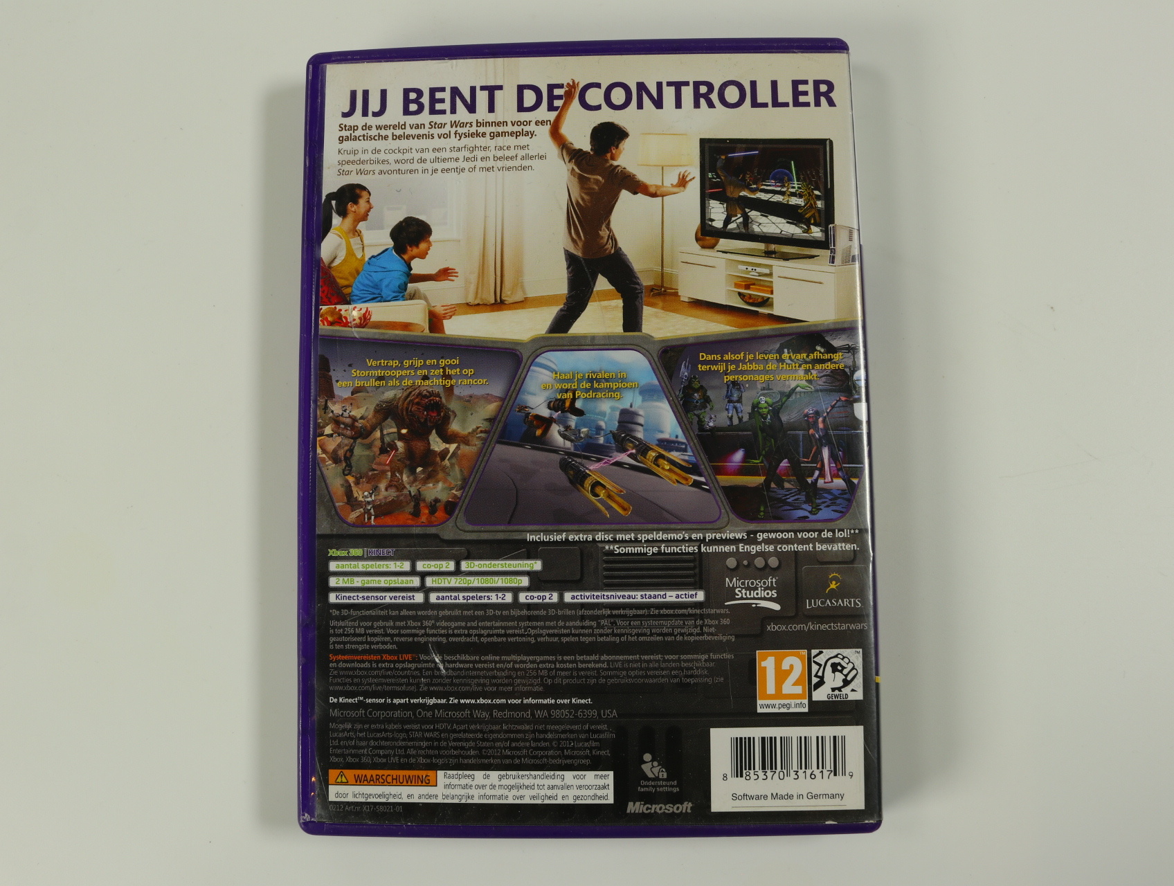 Xbox 360 - Kinect Star Wars - productfoto 3