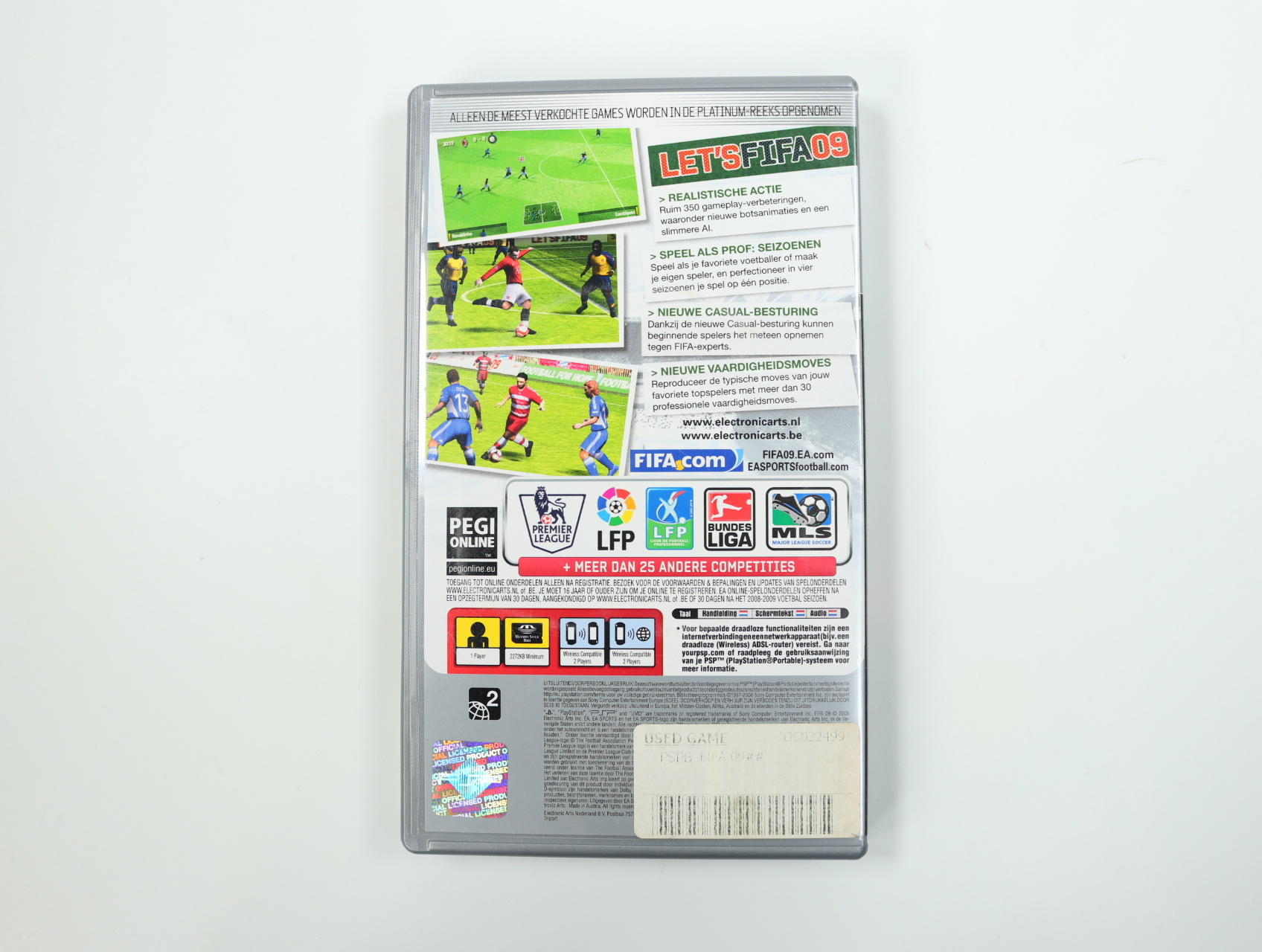 PSP - FIFA 09 [Platinum Hits] - productfoto 2