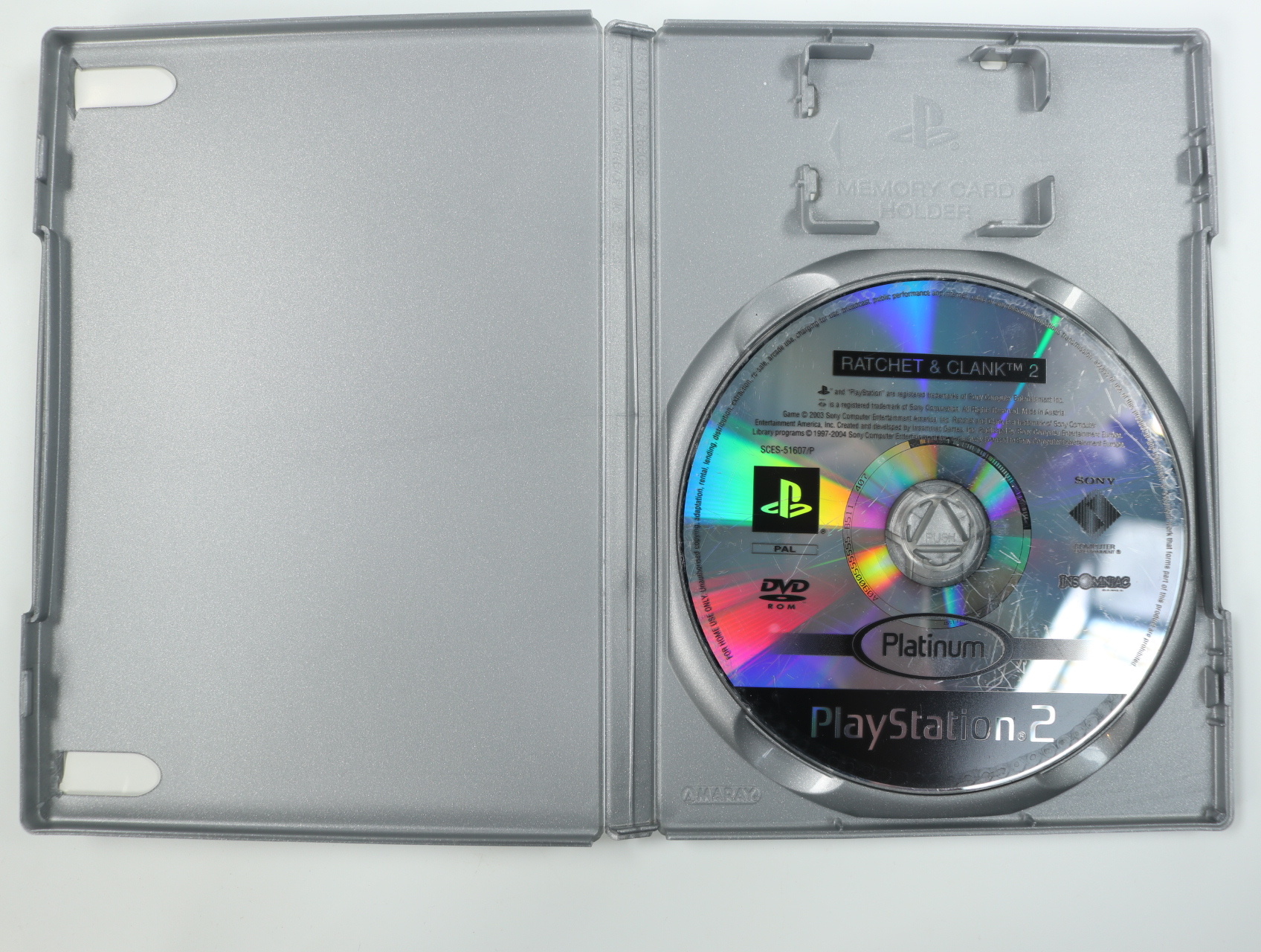 PlayStation 2 - Ratchet & Clank: Going Commando [No Manual] - productfoto 3