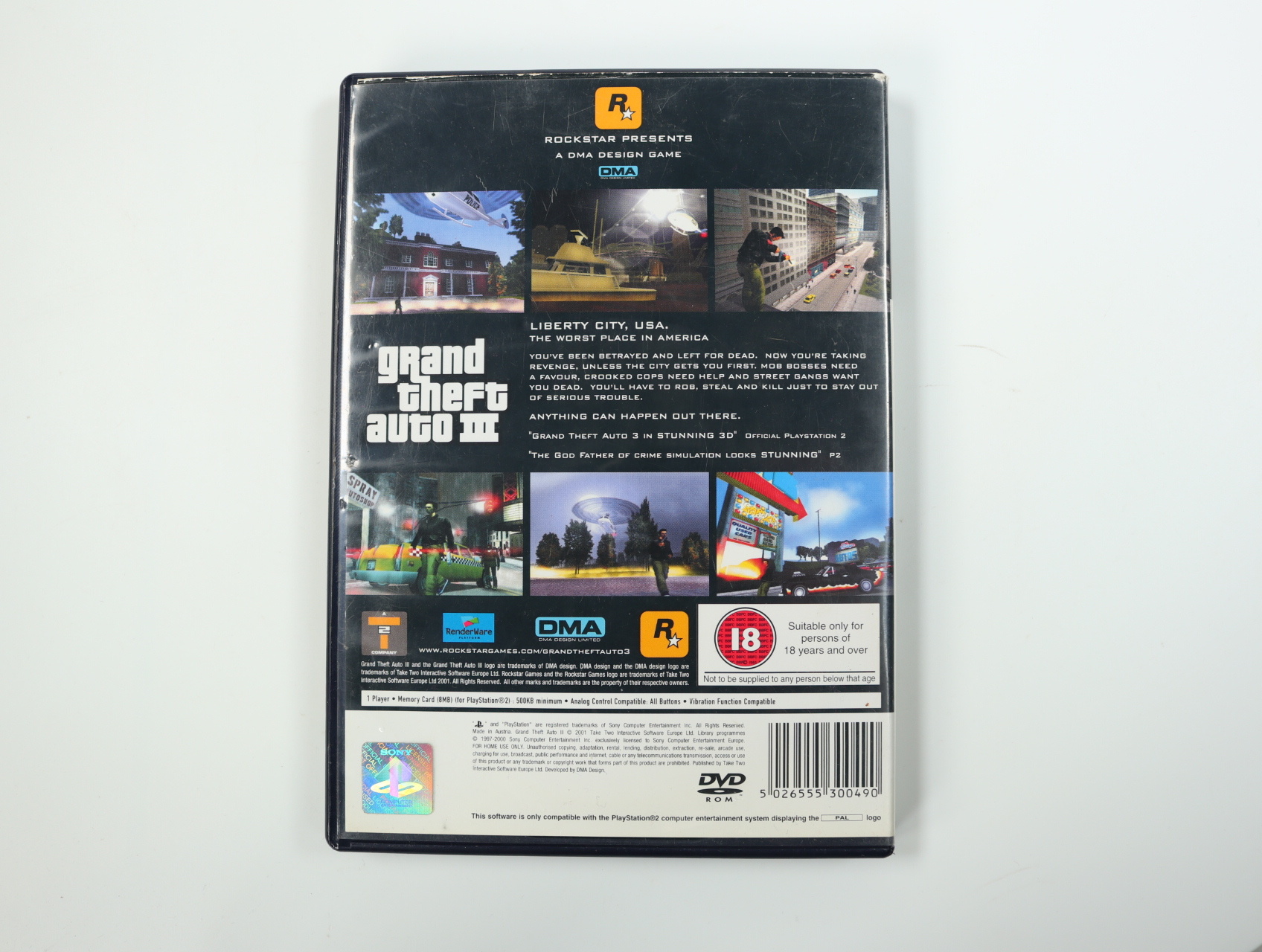 PlayStation 2 - Grand Theft Auto III - productfoto 2