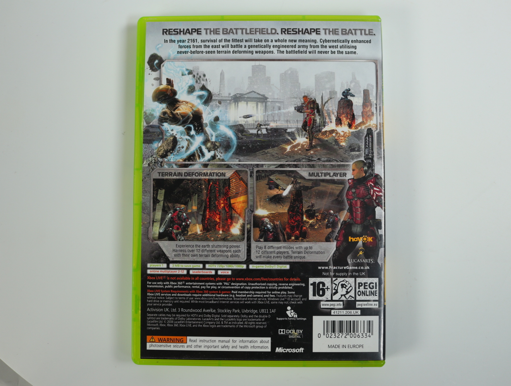 Xbox 360 - Fracture - productfoto 3