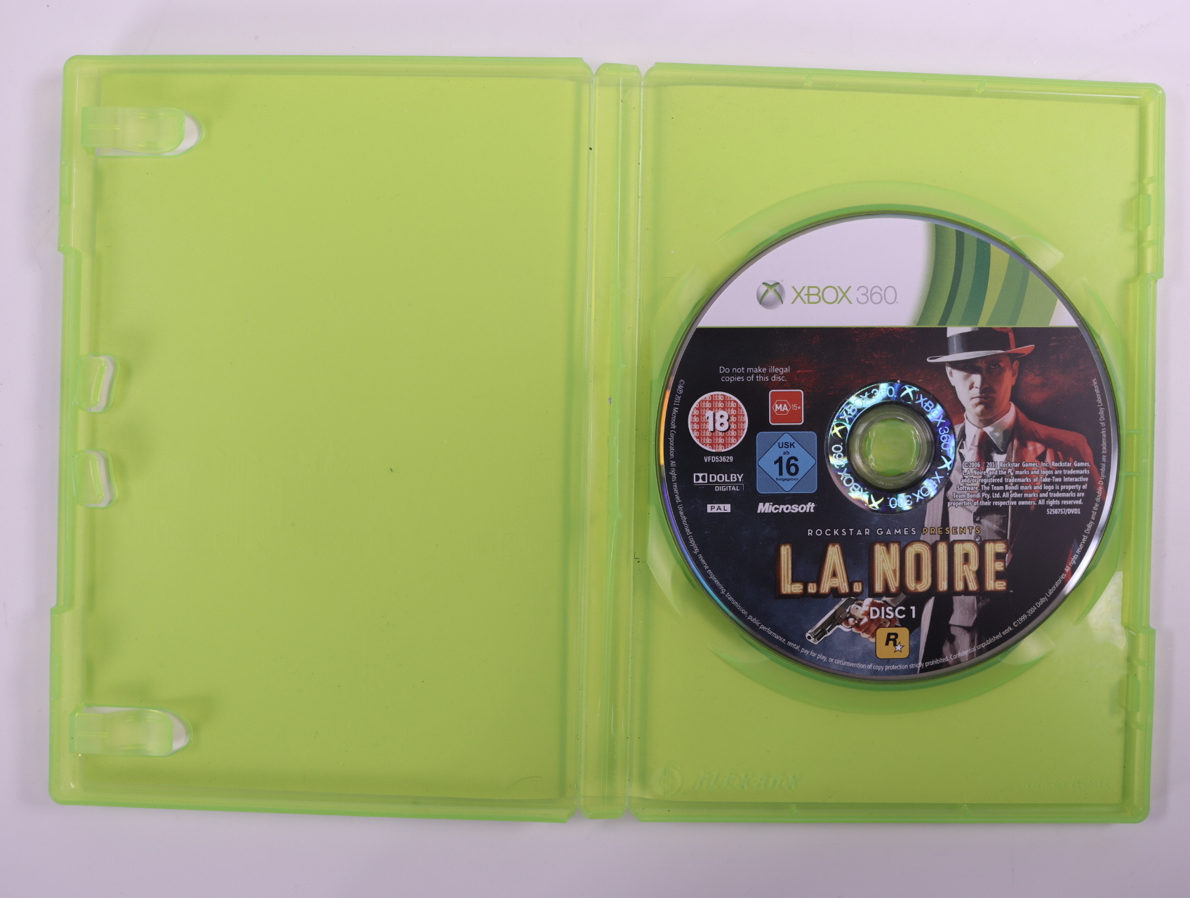 Xbox 360 - L.A. Noire [No Manual] - Team Bondi - productfoto 3