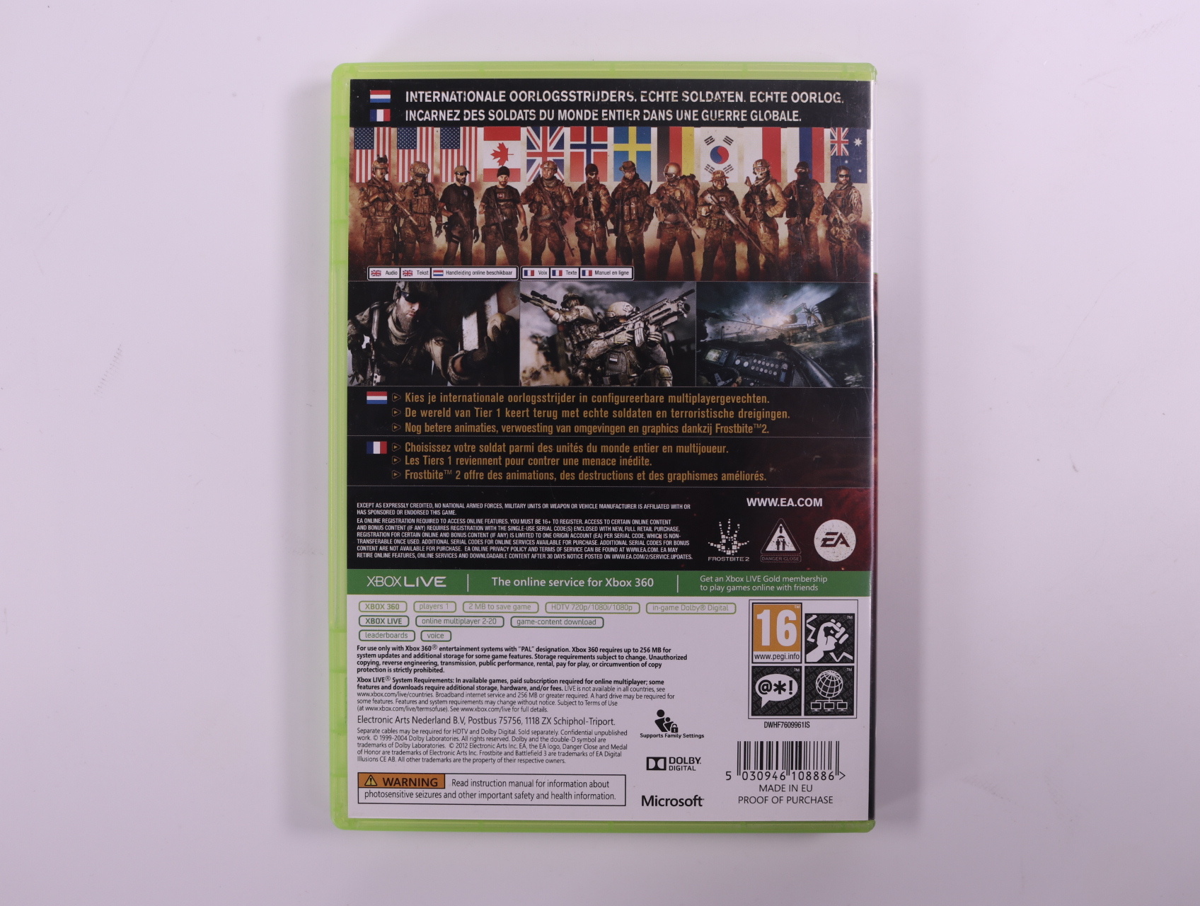 Xbox 360 - Medal of Honor Warfighter - productfoto 2